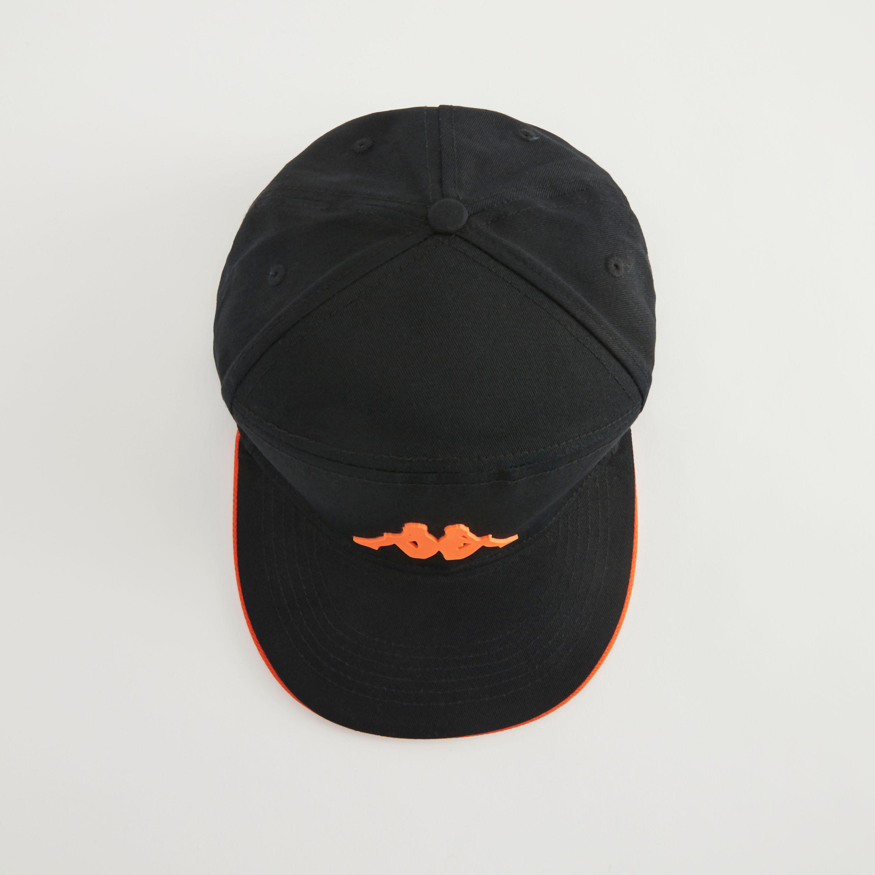 Kappa Textured Baseball Cap with Snap Closure-men-caps-image-3