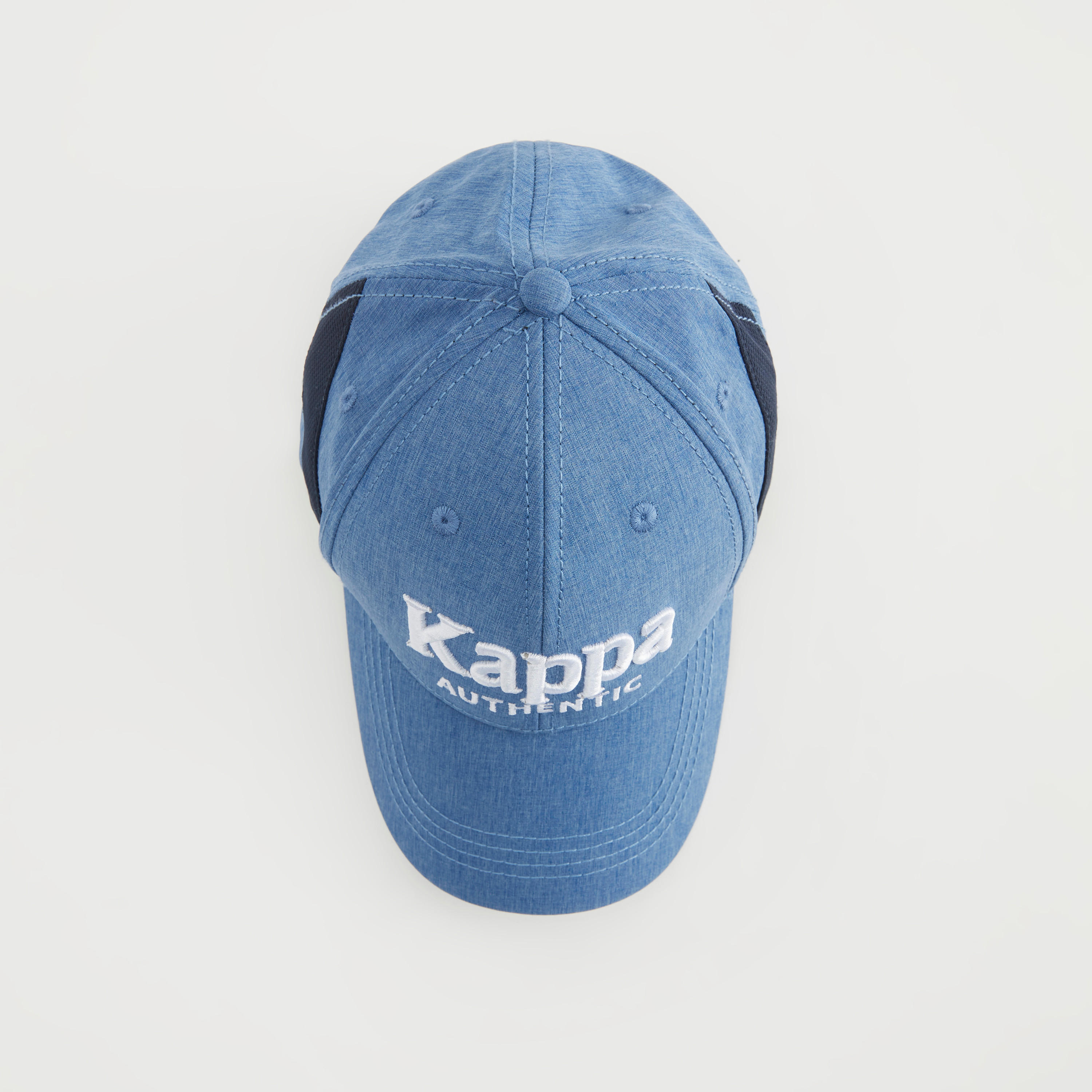 Kappa Logo Embroidered Textured Cap-men-caps-image-3