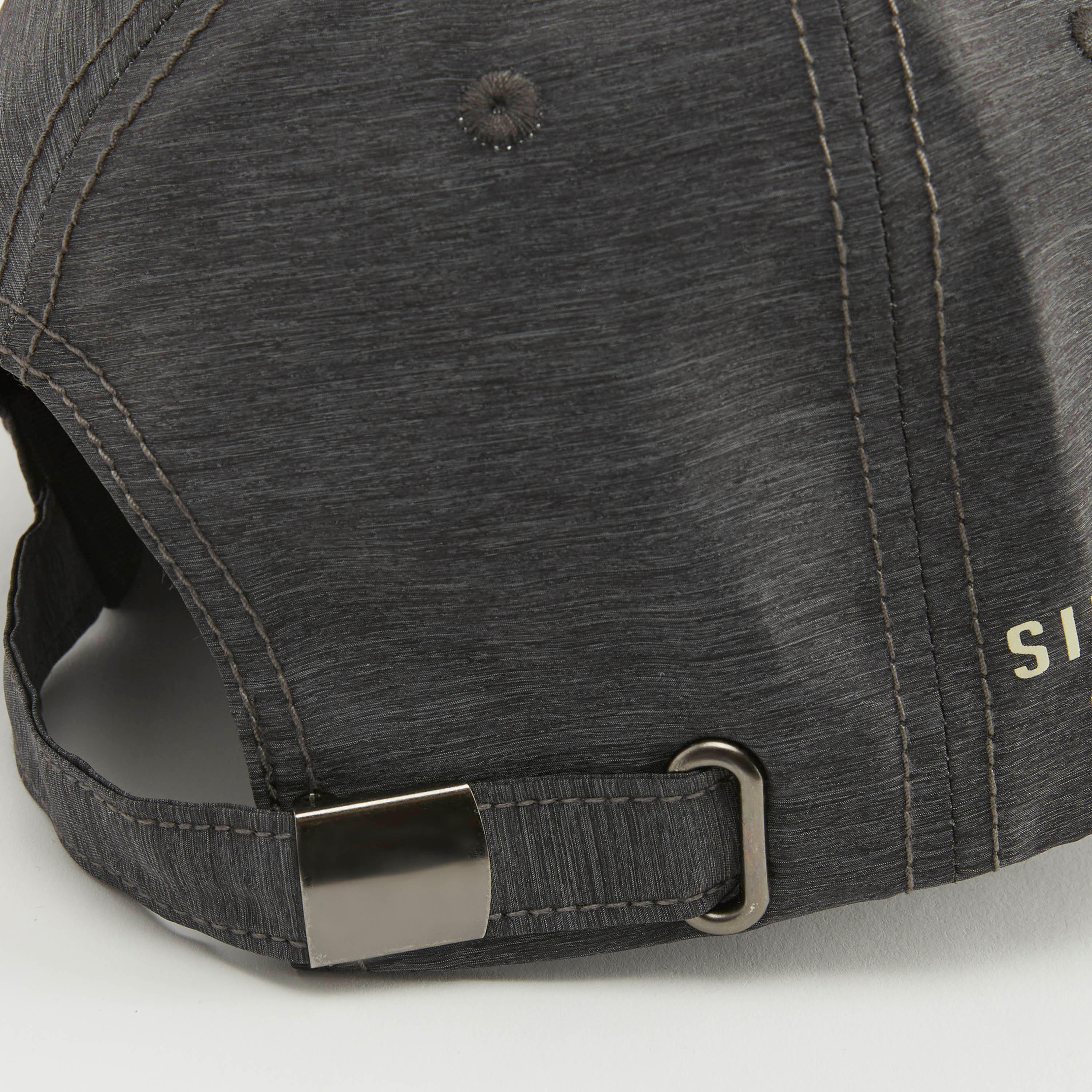 Kappa Logo Embroidered Textured Cap with Eyelets-men-caps-image-5