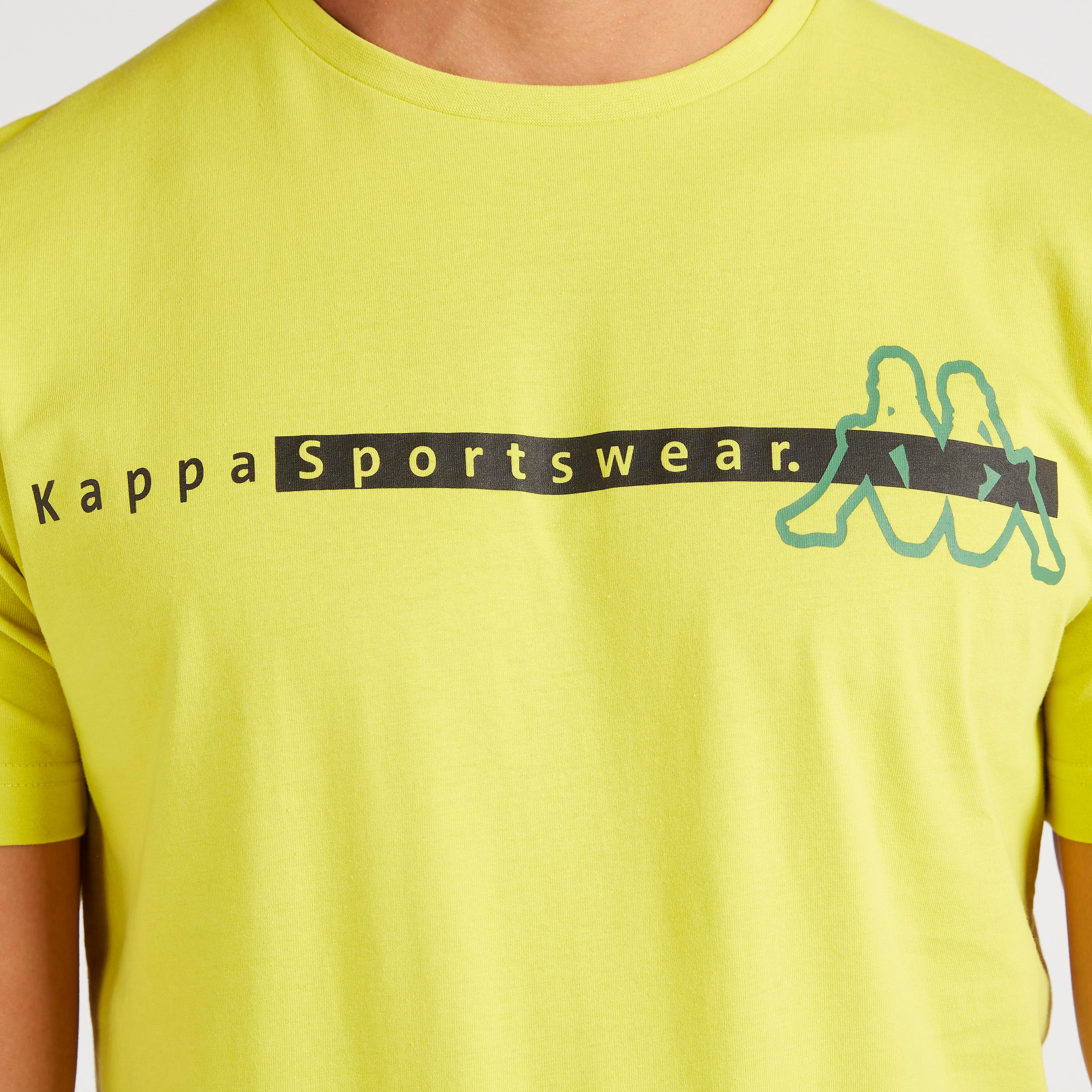 تيشيرت بطبعات وياقة ضيّقة وأكمام قصيرة من كابا-men-clothing-sportswearandactivewear-tshirtsandpolos-image-3