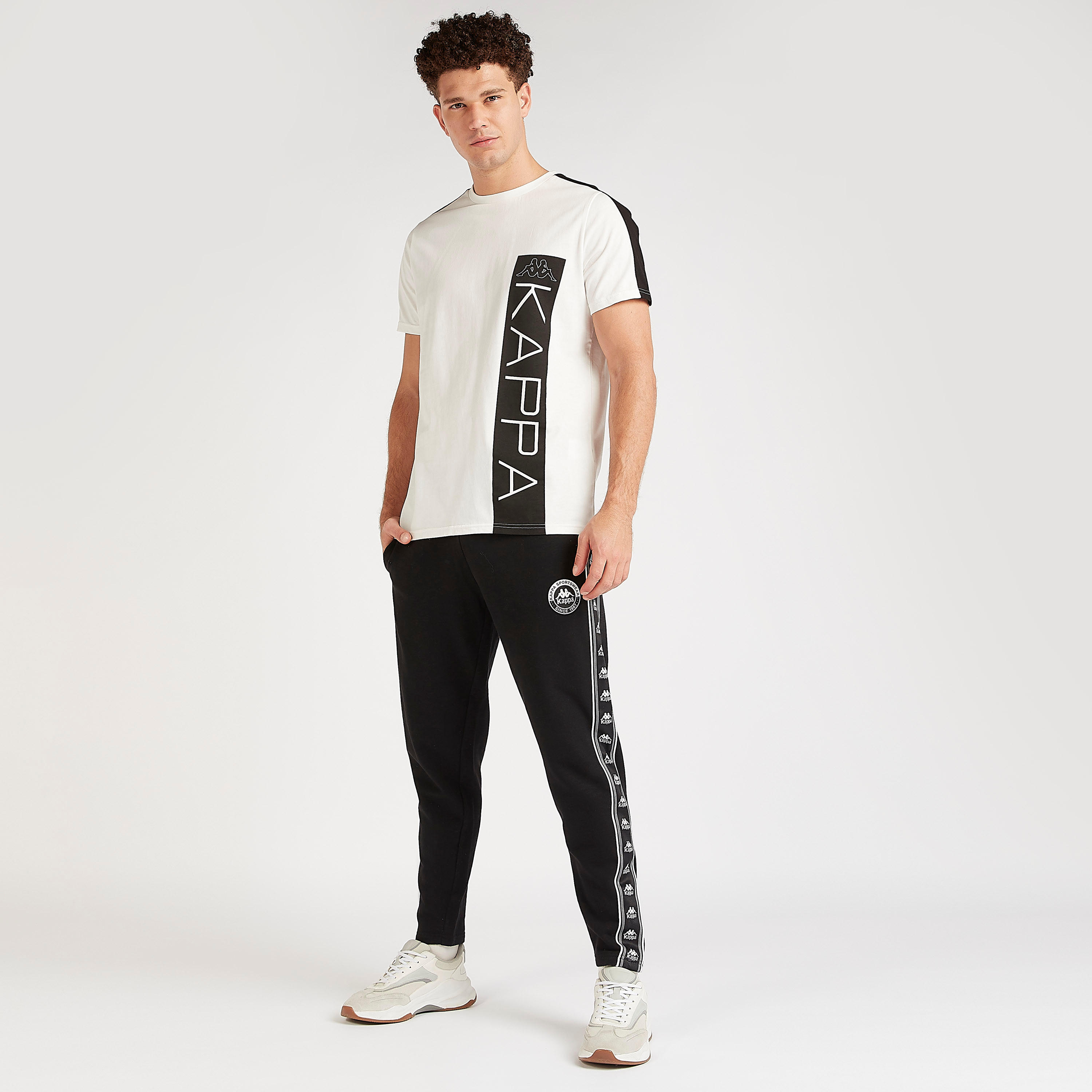 Kappa Graphic Print T-shirt with Short Sleeves-men-clothing-sportswearandactivewear-tshirtsandpolos-image-2