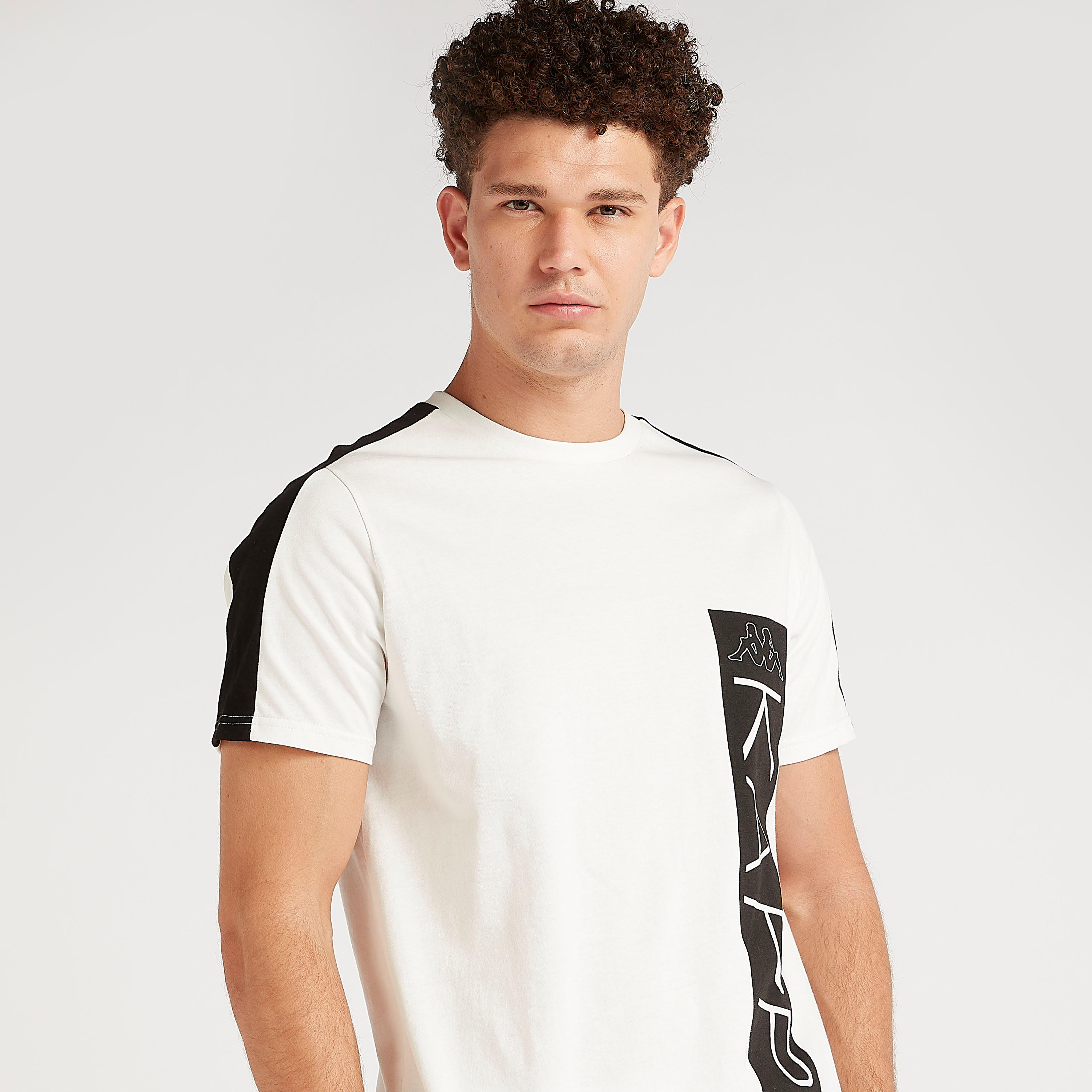 Kappa Graphic Print T-shirt with Short Sleeves-men-clothing-sportswearandactivewear-tshirtsandpolos-image-5