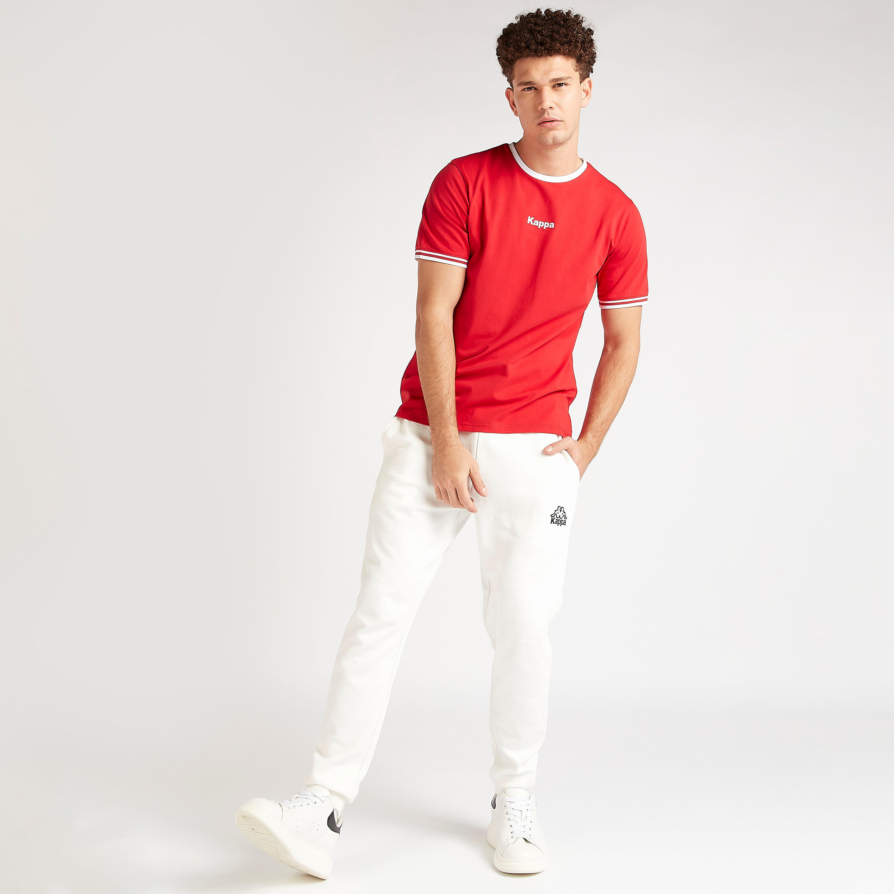 Kappa Printed T-shirt with Crew Neck and Short Sleeves-men-clothing-sportswearandactivewear-tshirtsandpolos-image-2