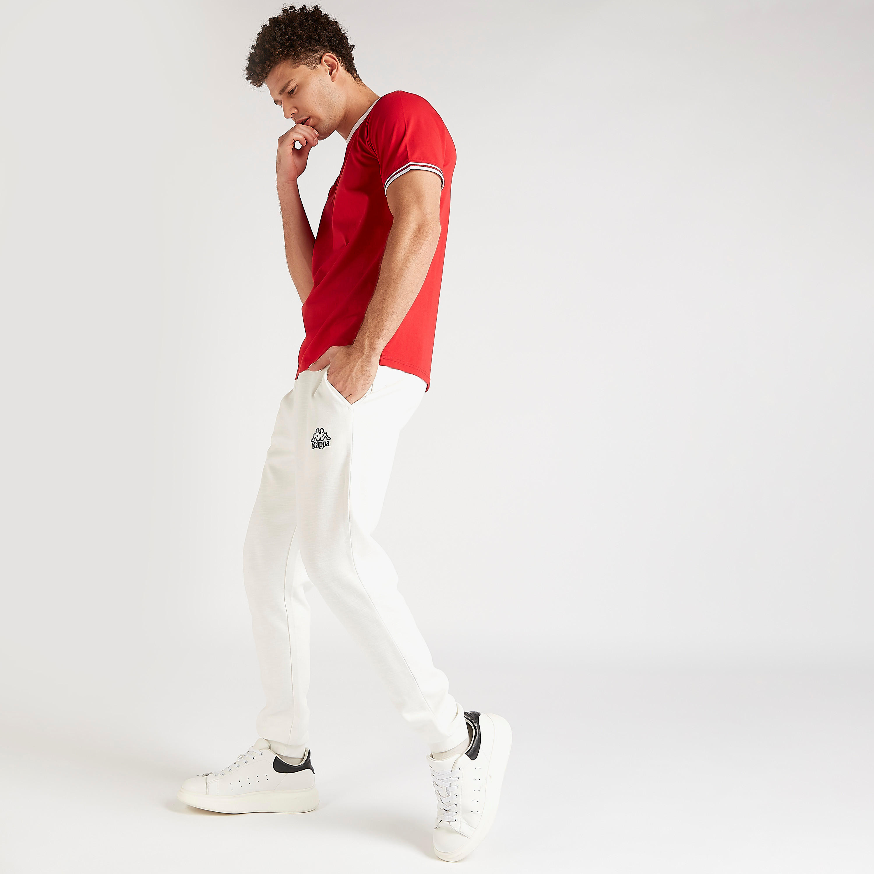 Kappa Printed T-shirt with Crew Neck and Short Sleeves-men-clothing-sportswearandactivewear-tshirtsandpolos-image-5