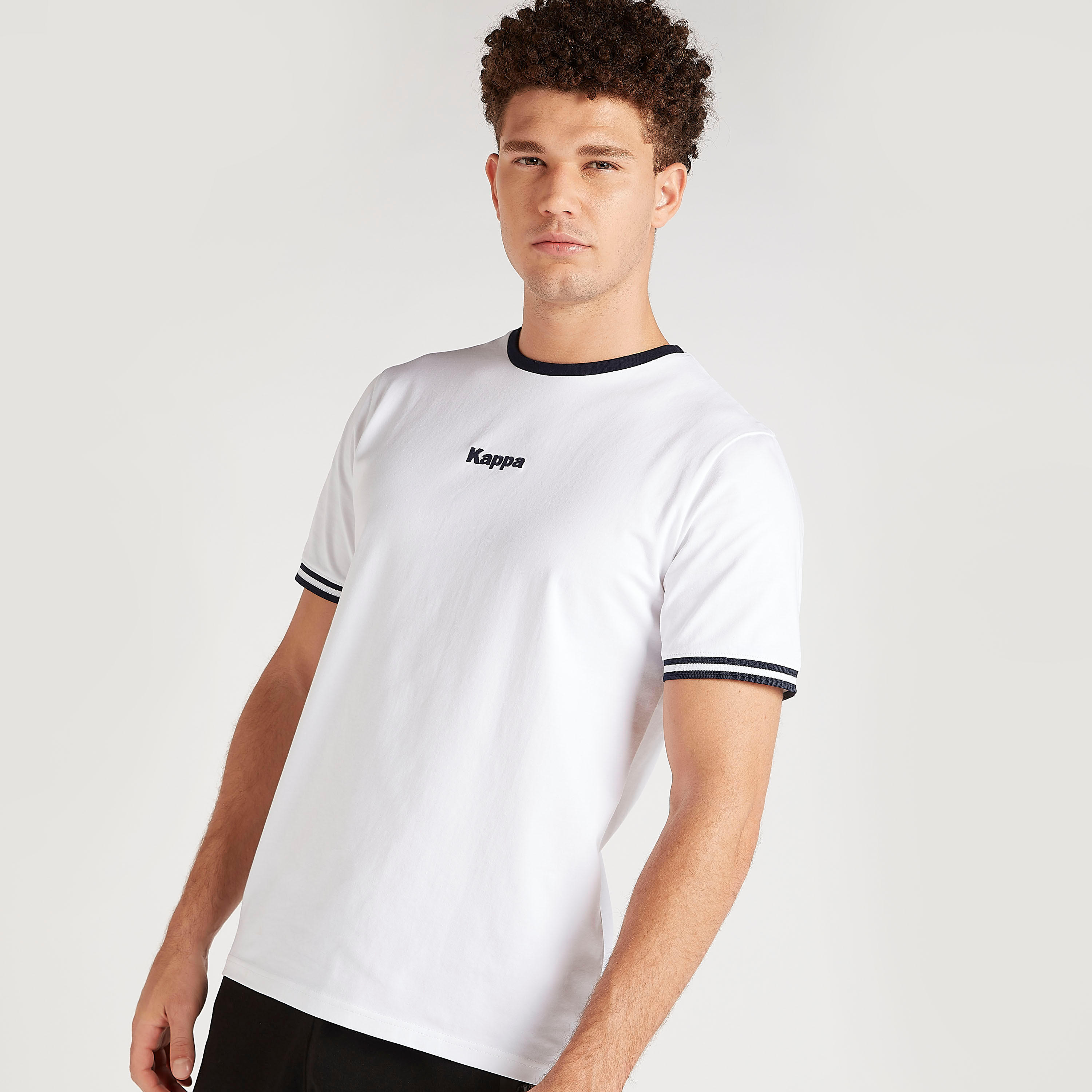 Kappa Printed T-shirt with Crew Neck and Short Sleeves-men-clothing-sportswearandactivewear-tshirtsandpolos-image-1