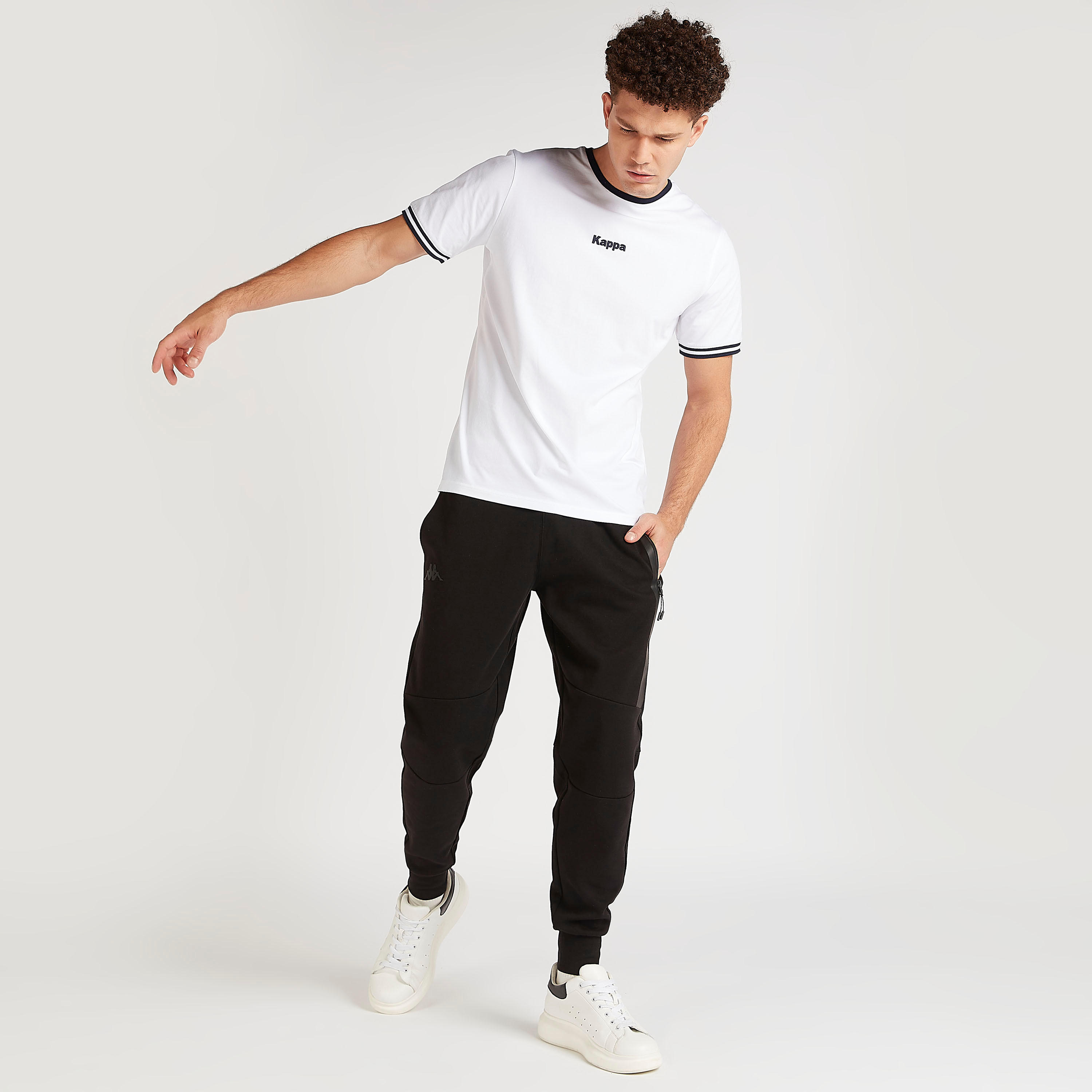 Kappa Printed T-shirt with Crew Neck and Short Sleeves-men-clothing-sportswearandactivewear-tshirtsandpolos-image-2