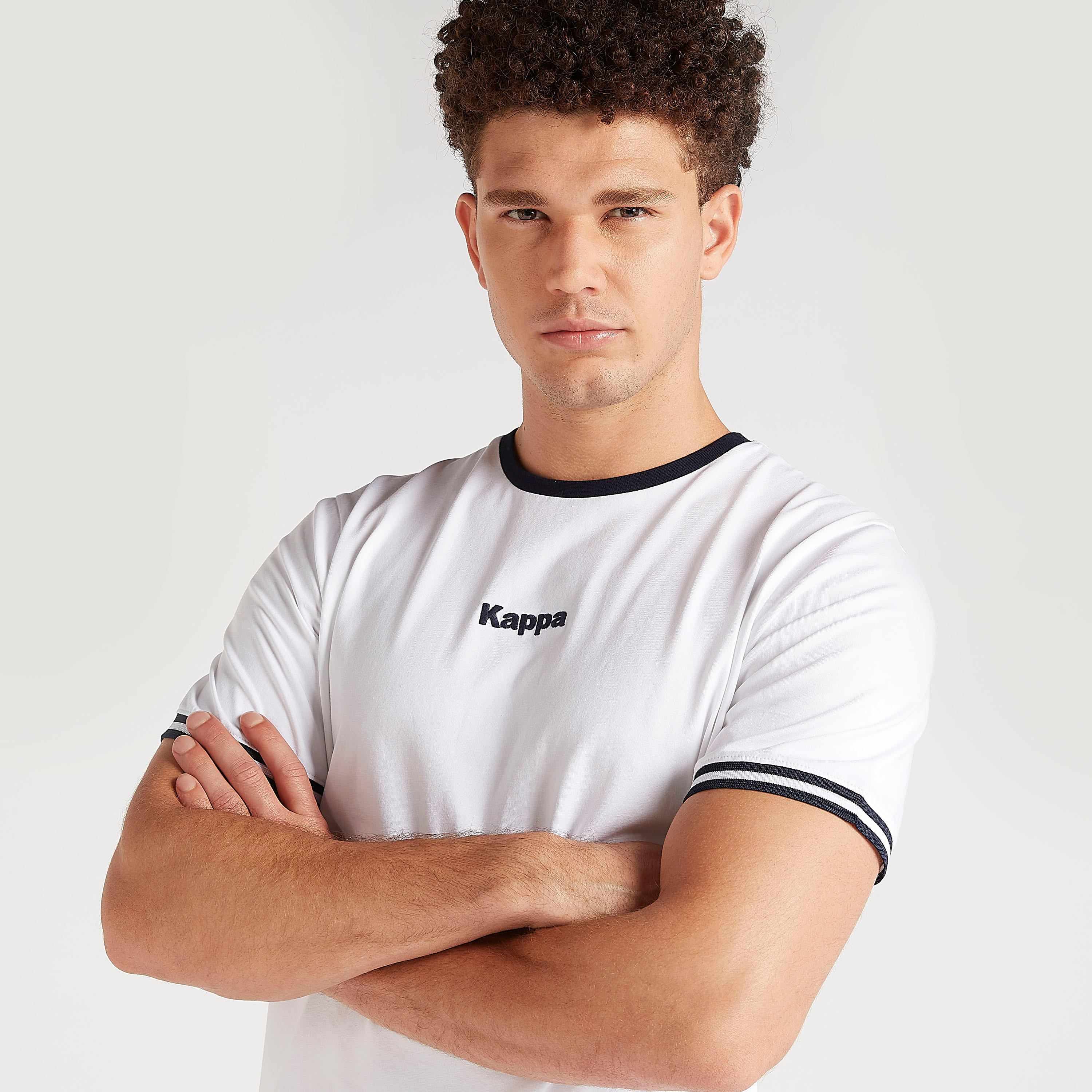 Kappa Printed T-shirt with Crew Neck and Short Sleeves-men-clothing-sportswearandactivewear-tshirtsandpolos-image-3