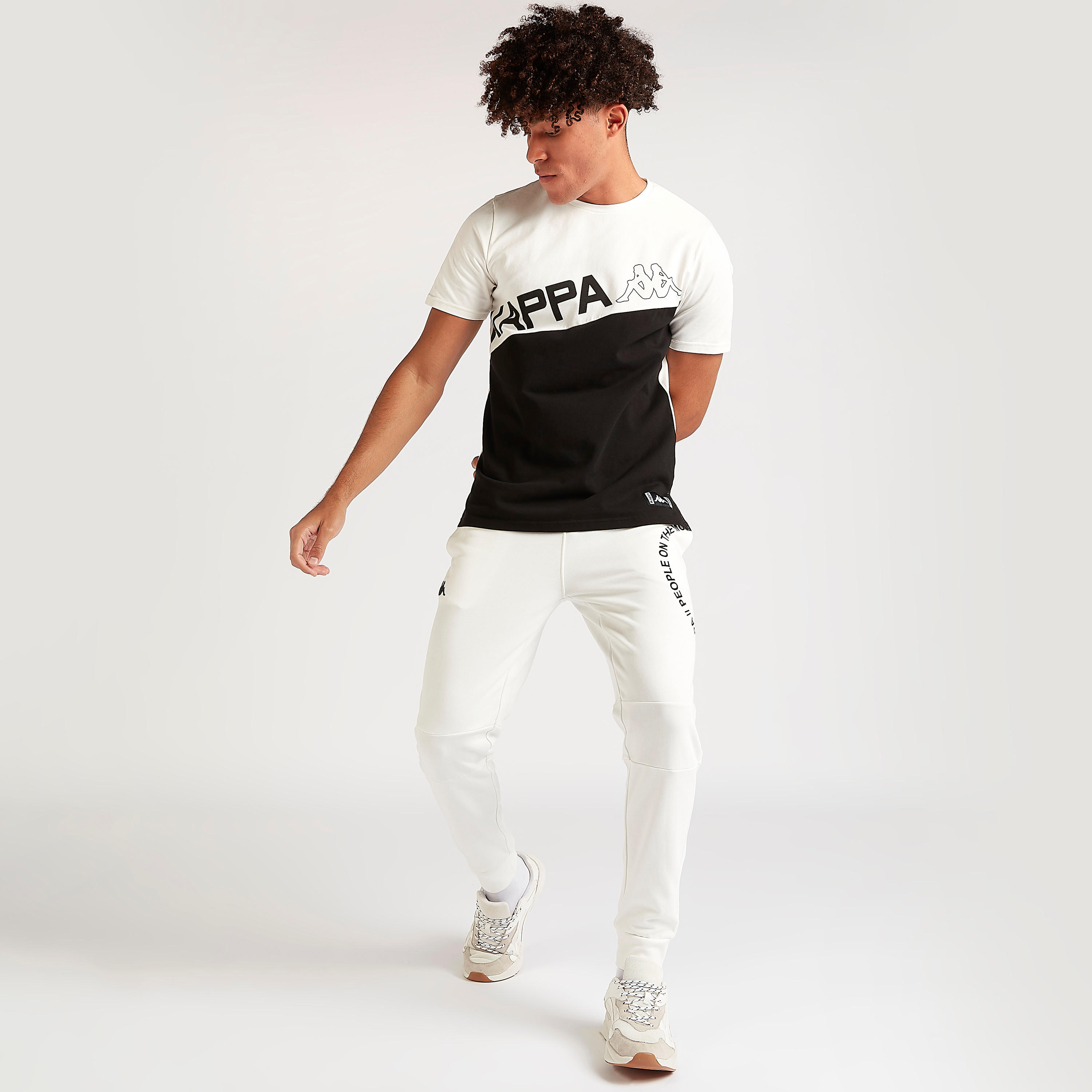 Kappa Embroidered Joggers with Drawstring Closure-men-clothing-sportswearandactivewear-tracksuits-image-2
