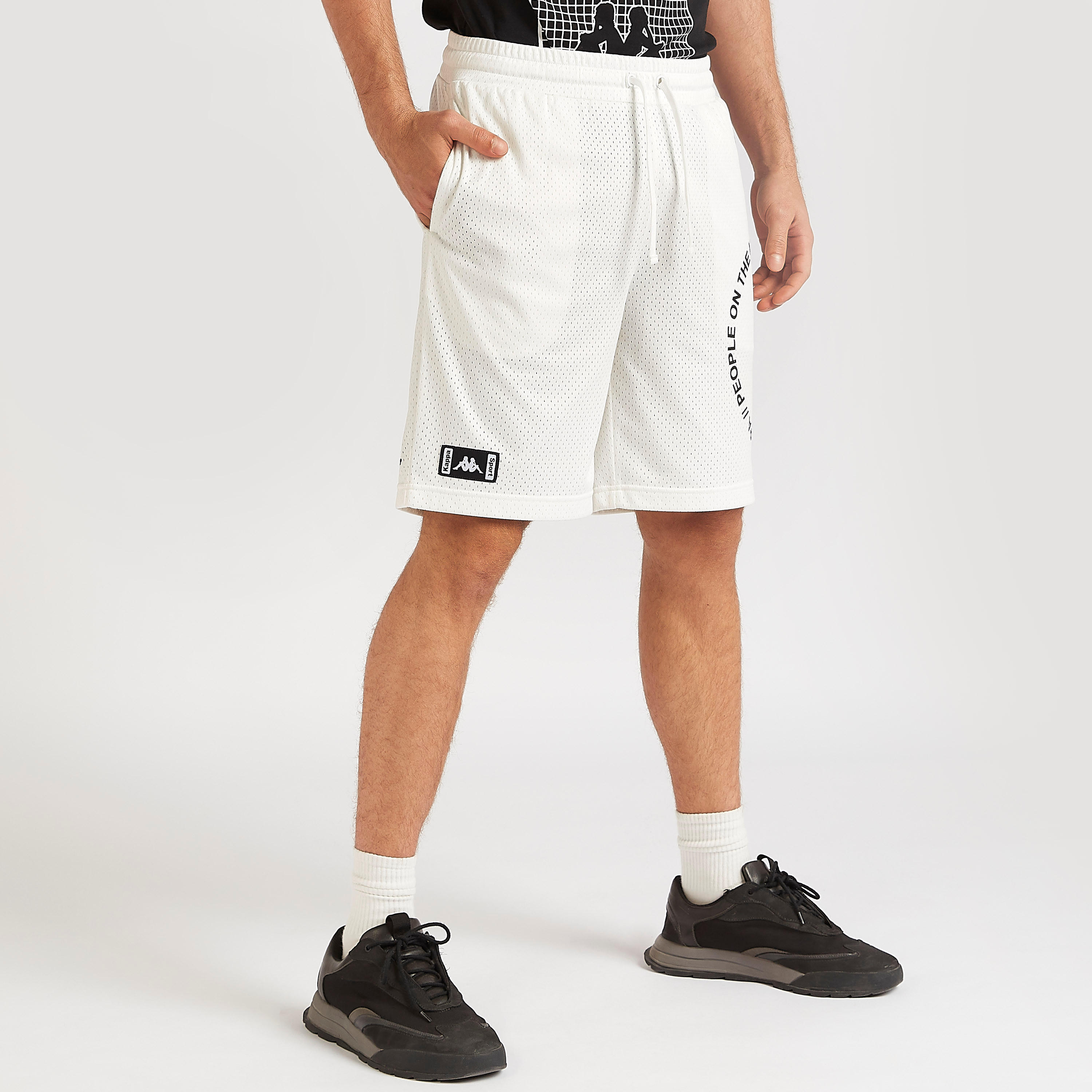 Kappa Printed Shorts with Drawstring Closure-men-clothing-sportswearandactivewear-bottoms-image-1
