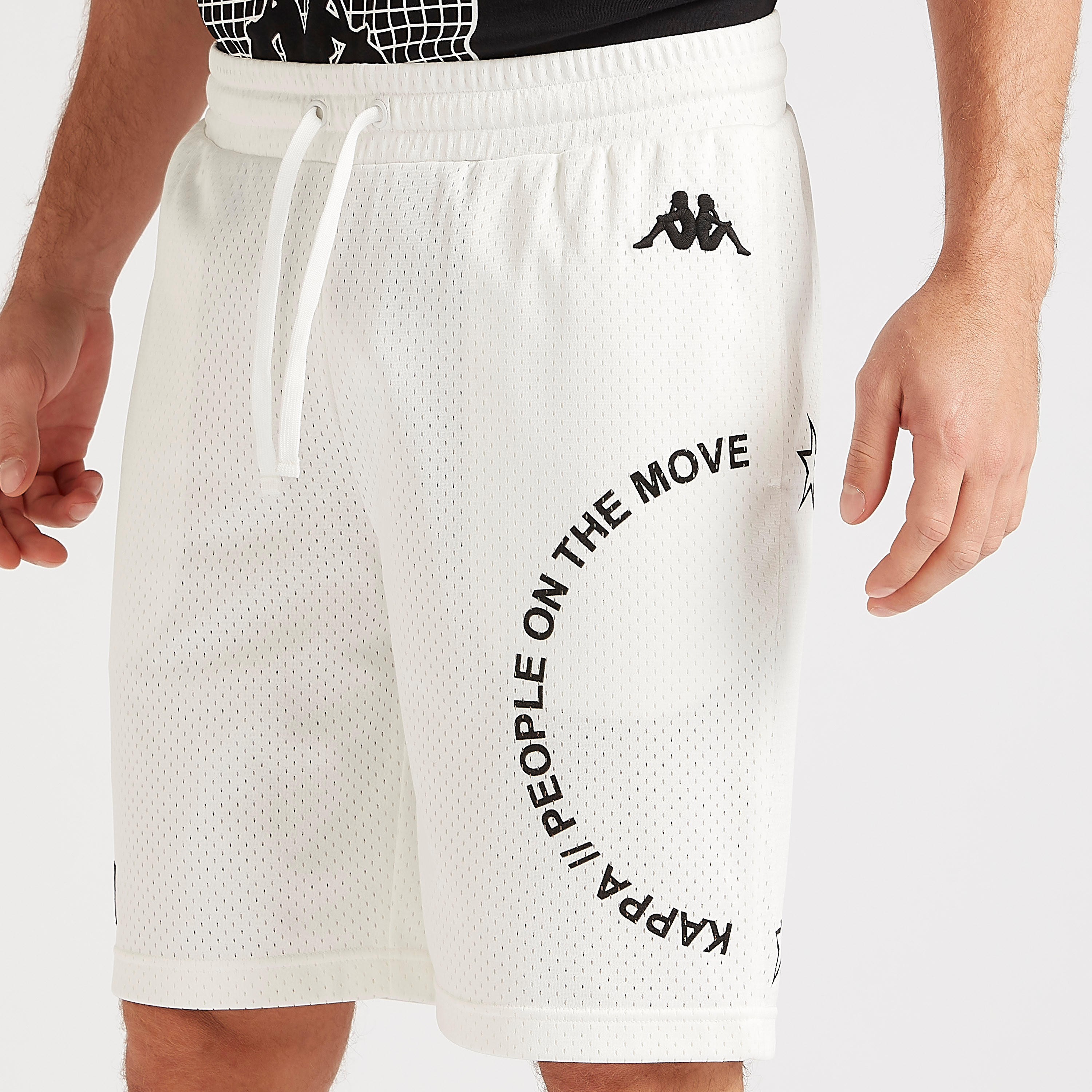 Kappa Printed Shorts with Drawstring Closure-men-clothing-sportswearandactivewear-bottoms-image-3