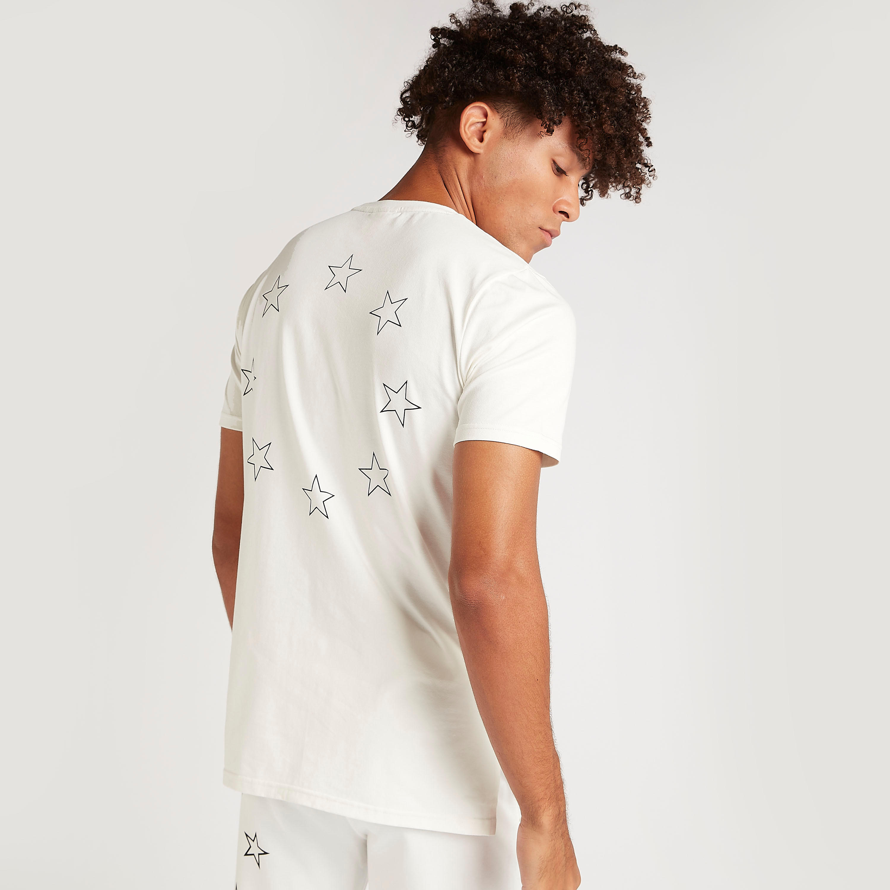 تيشيرت بطبعات وياقة ضيّقة وأكمام قصيرة من كابا-men-clothing-sportswearandactivewear-tshirtsandpolos-image-4