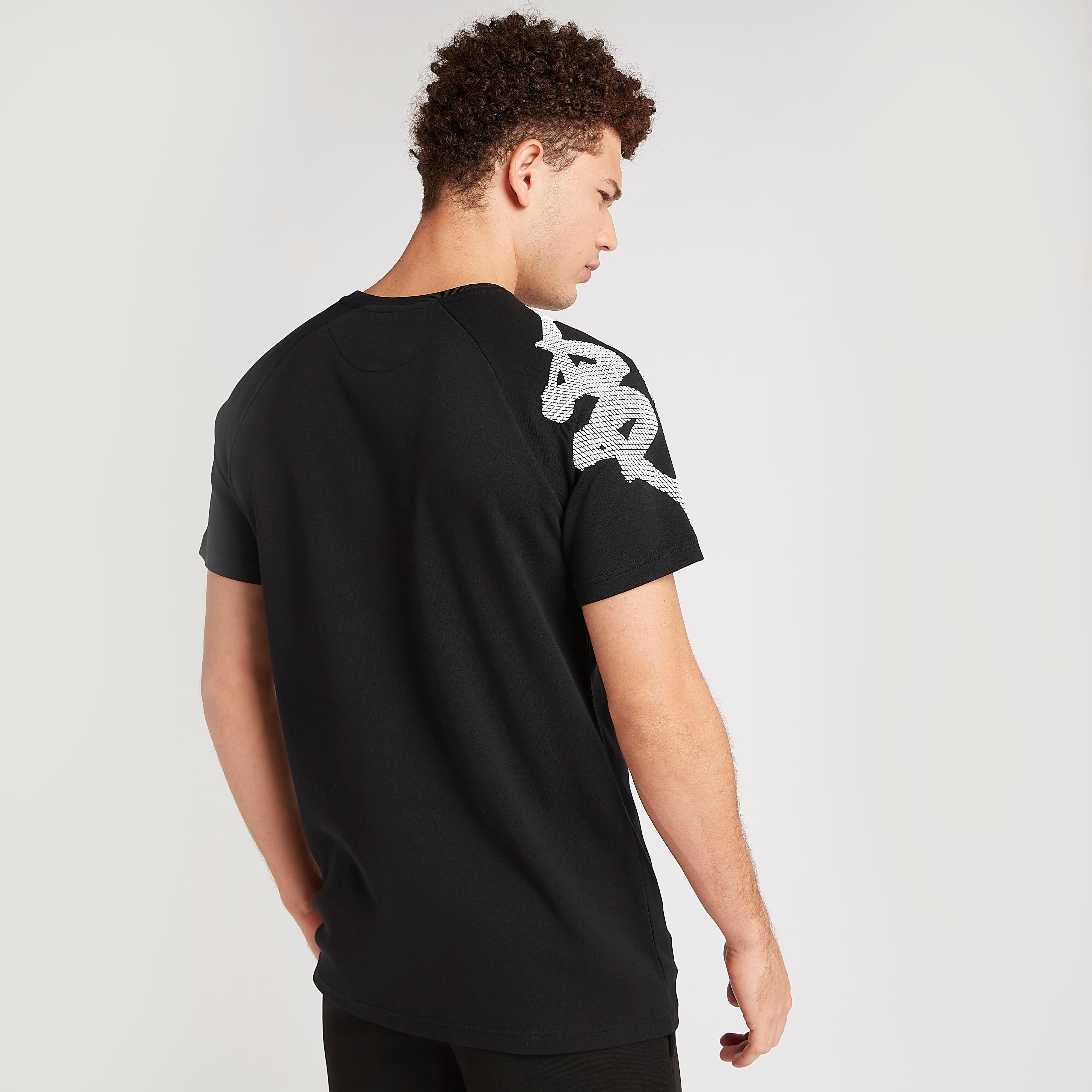 تيشيرت بياقة ضيّقة وأكمام قصيرة وطبعات من كابا-men-clothing-sportswearandactivewear-tshirtsandpolos-image-4