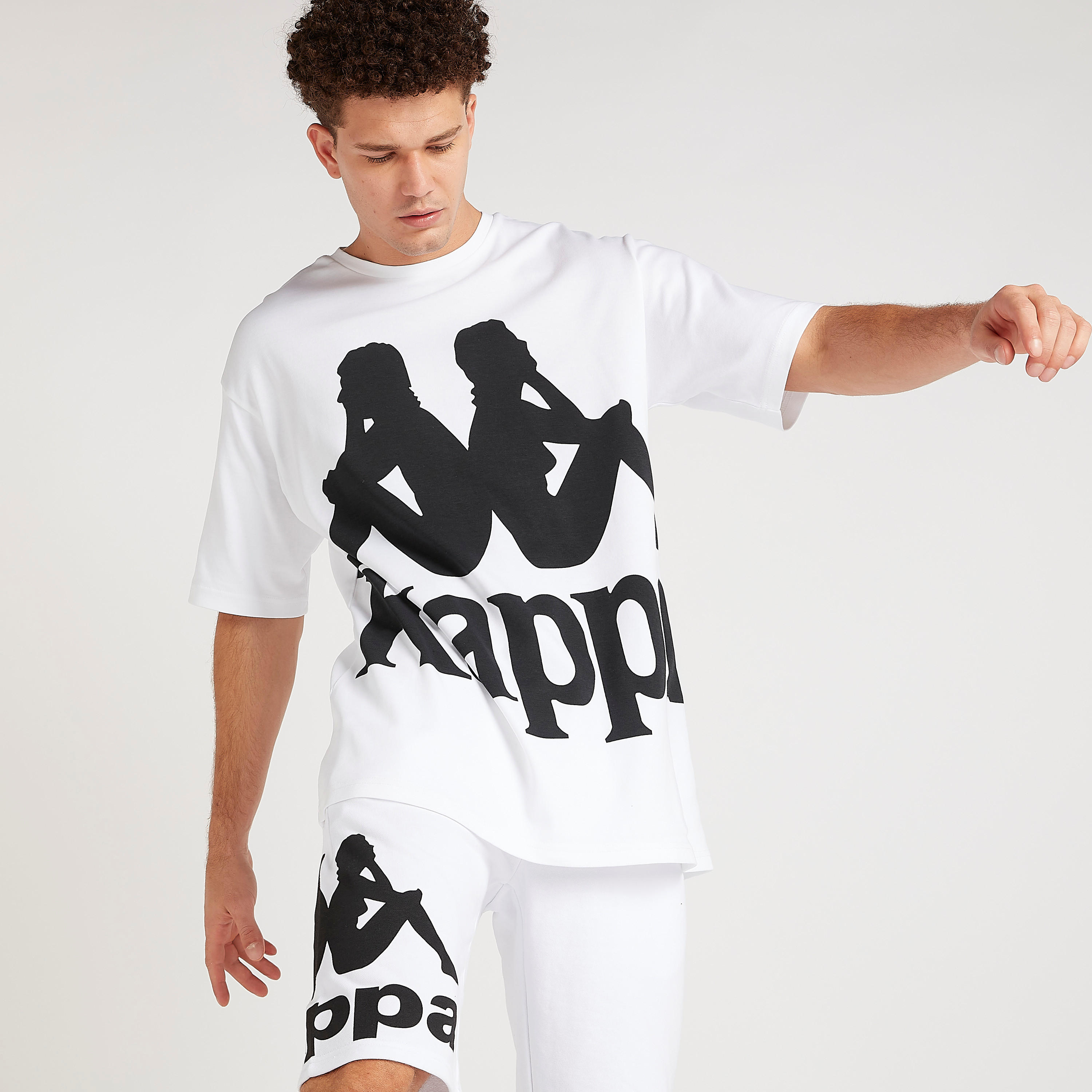 Kappa Printed T-shirt with Short Sleeves and Crew Neck-men-clothing-sportswearandactivewear-tshirtsandpolos-image-1