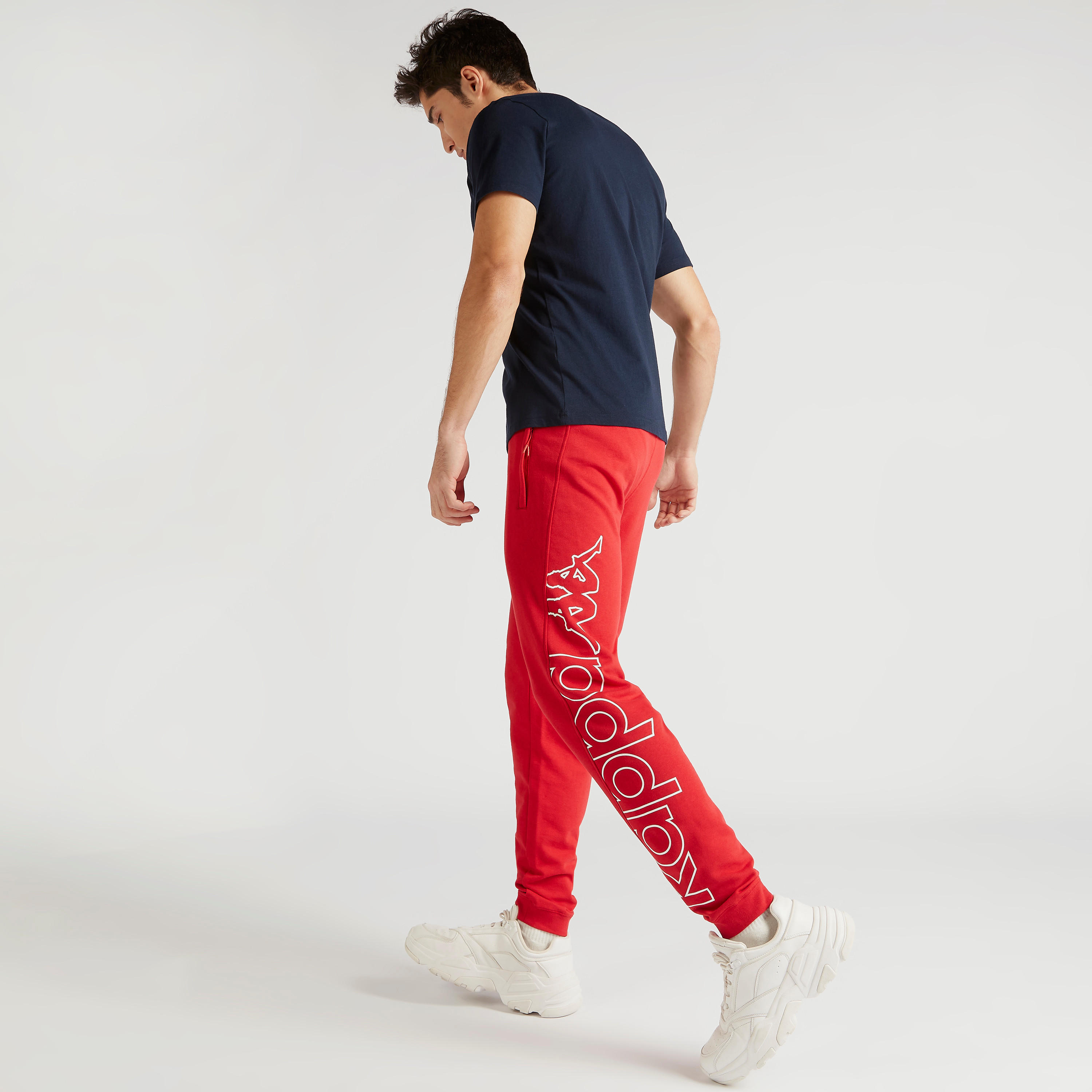 Kappa Printed Joggers with Drawstring Closure and Pockets-men-clothing-sportswearandactivewear-tracksuits-image-5