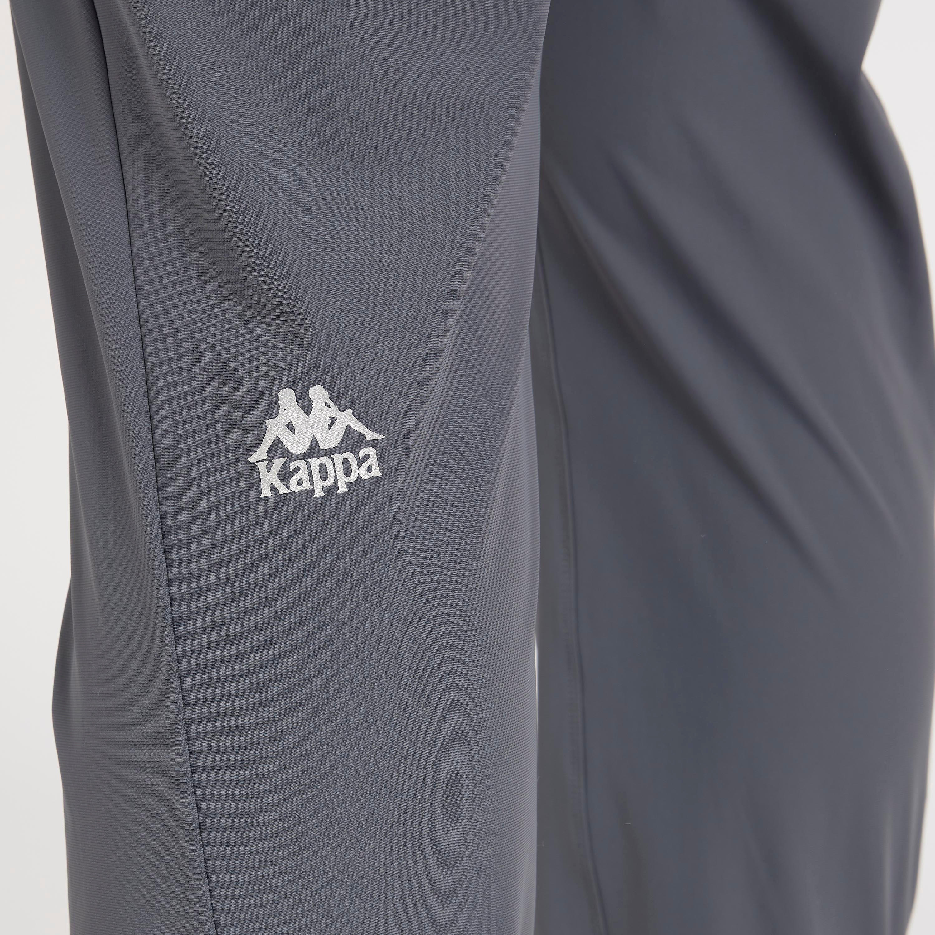 بنطلون رياضي سادة بخصر مطاطي وأطراف بسحاب من كابا-men-clothing-sportswearandactivewear-tracksuits-image-4