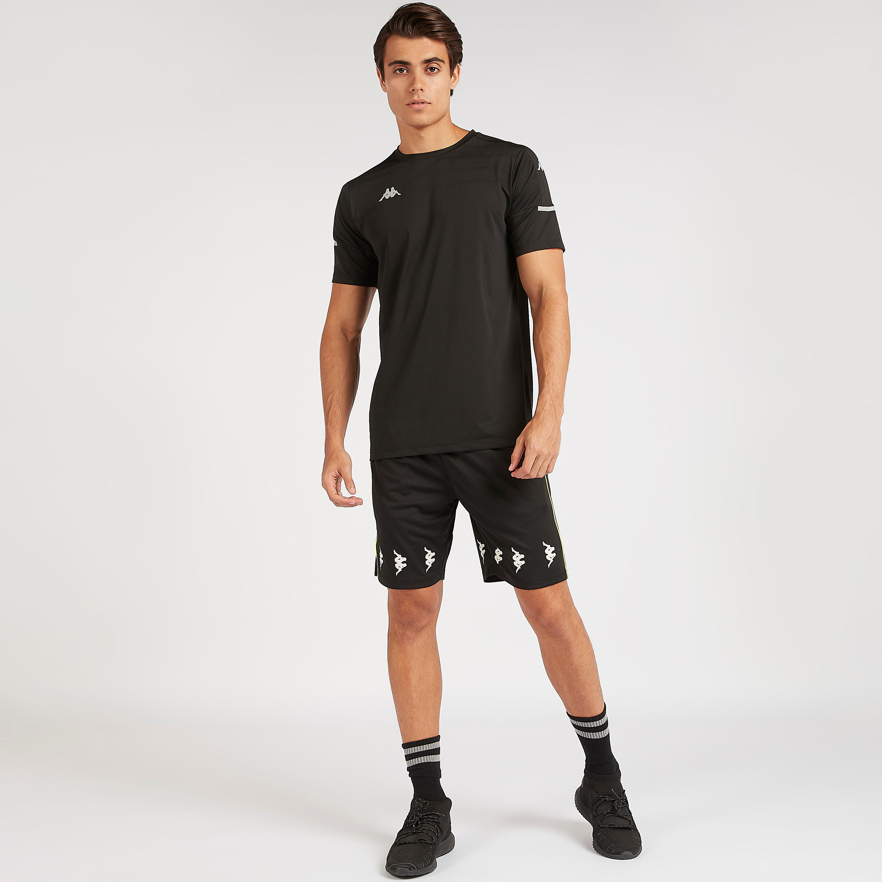 Kappa Printed T-shirt with Short Sleeves and Crew Neck-men-clothing-sportswearandactivewear-tshirtsandpolos-image-2