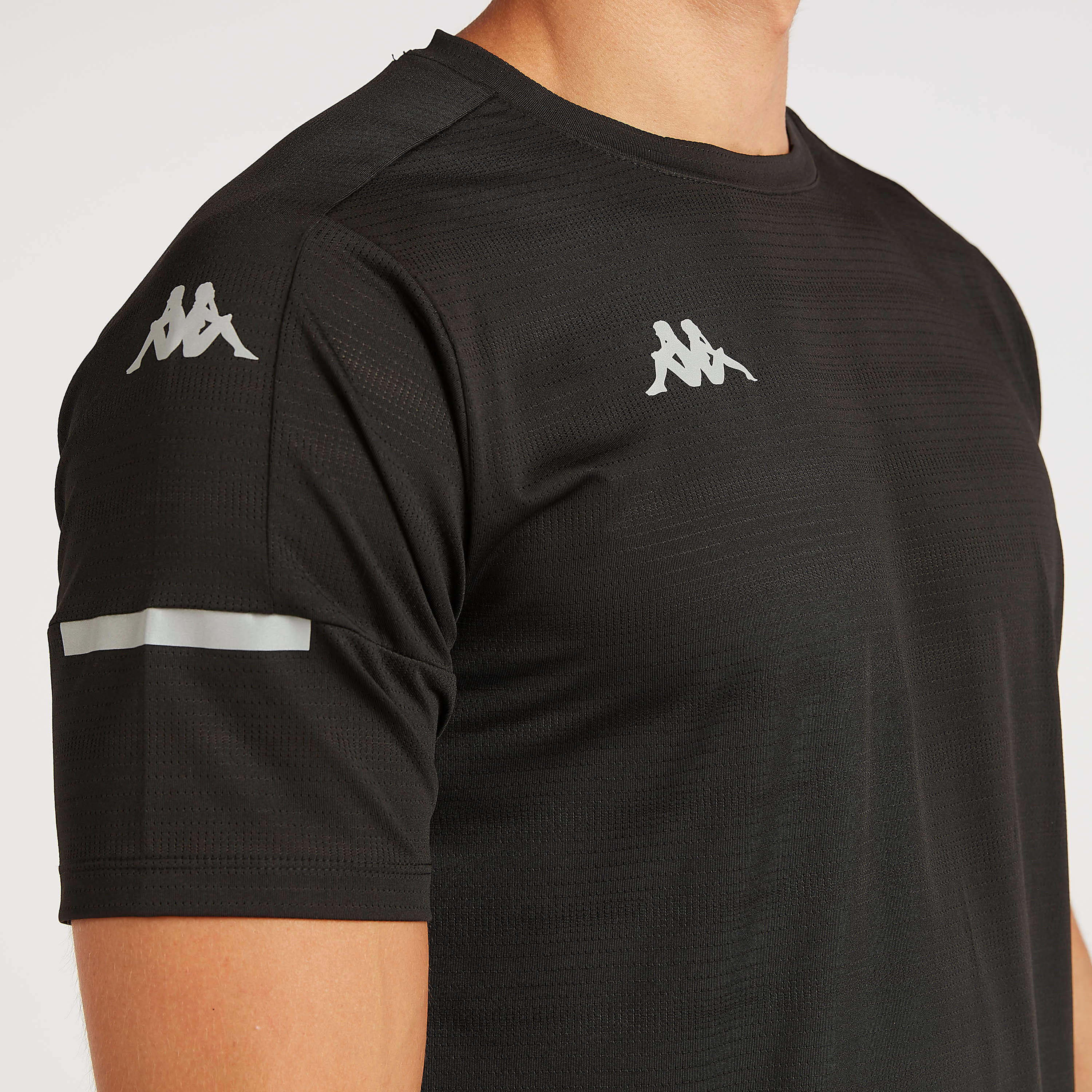 Kappa Printed T-shirt with Short Sleeves and Crew Neck-men-clothing-sportswearandactivewear-tshirtsandpolos-image-3