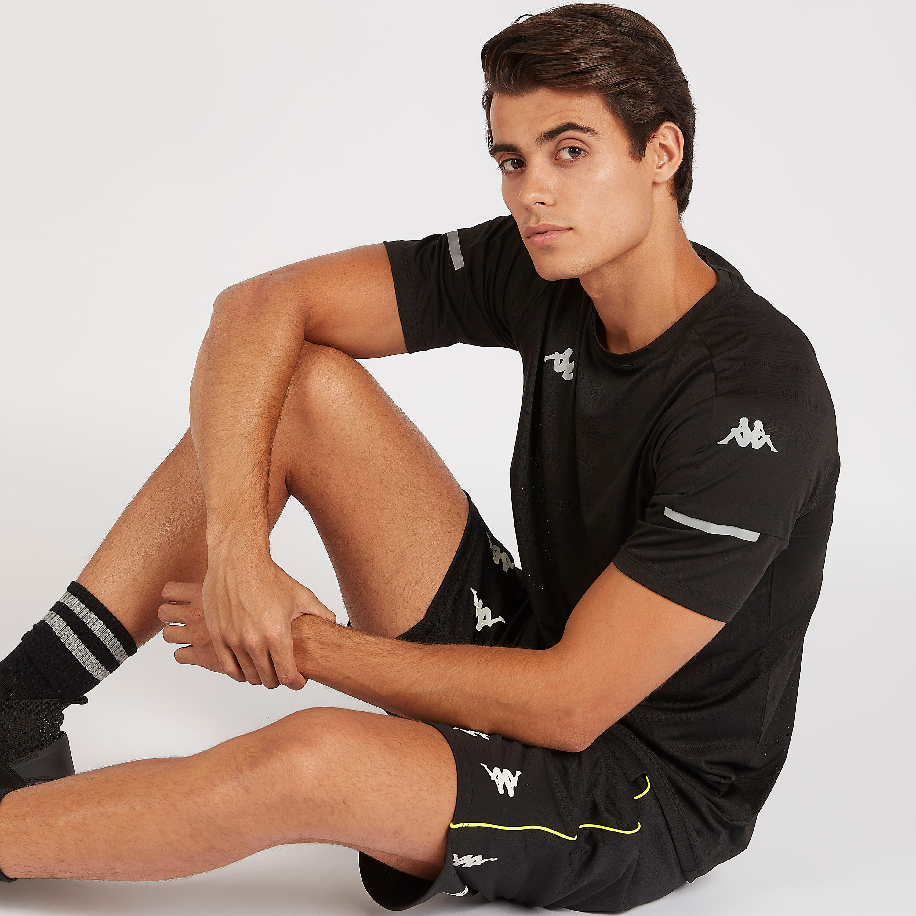 Kappa Printed T-shirt with Short Sleeves and Crew Neck-men-clothing-sportswearandactivewear-tshirtsandpolos-image-5