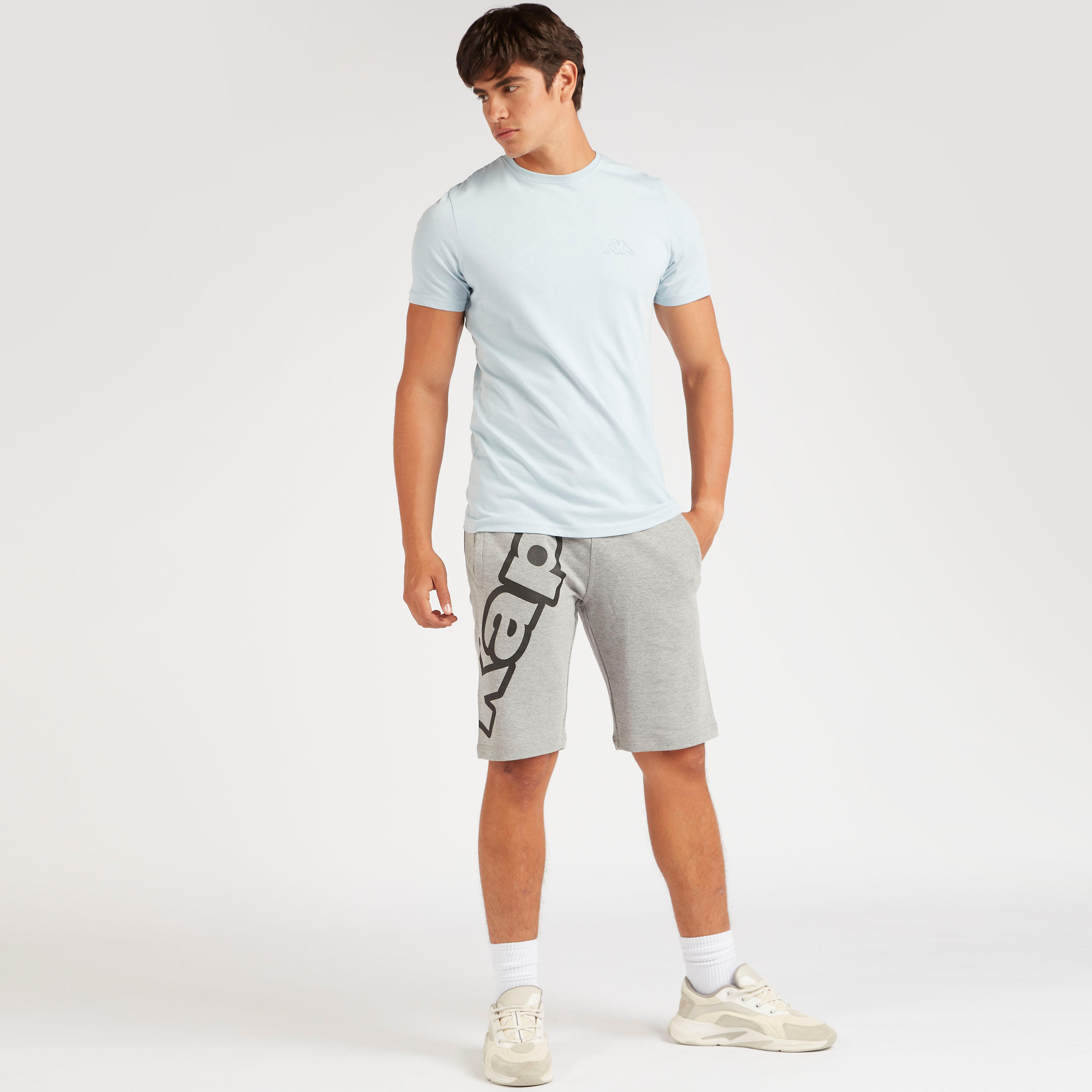Kappa Printed Shorts with Drawstring Closure-men-clothing-sportswearandactivewear-bottoms-image-2