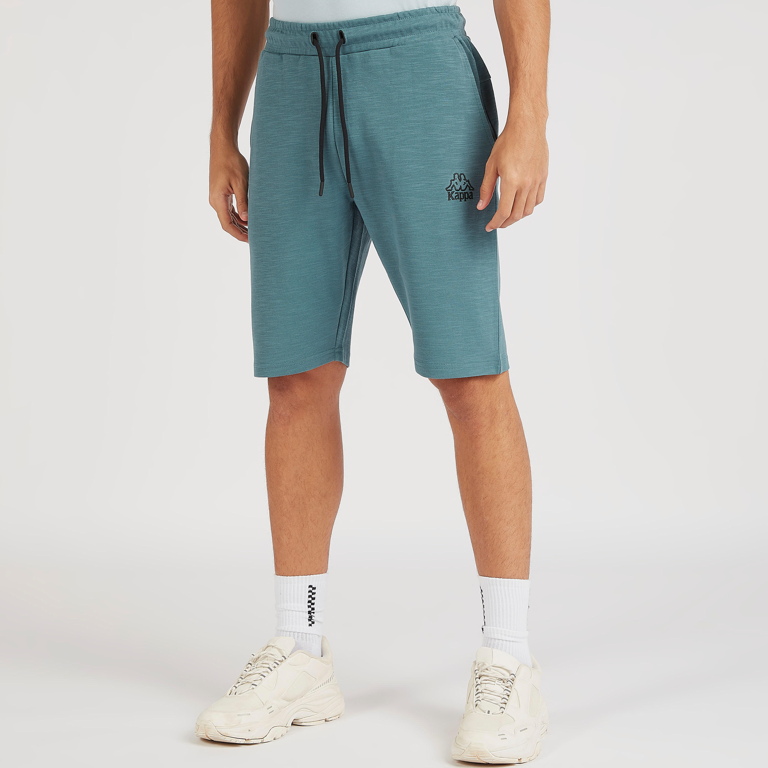 شورت مطرّز ورباط إغلاق من كابا-men-clothing-sportswearandactivewear-bottoms-image-4