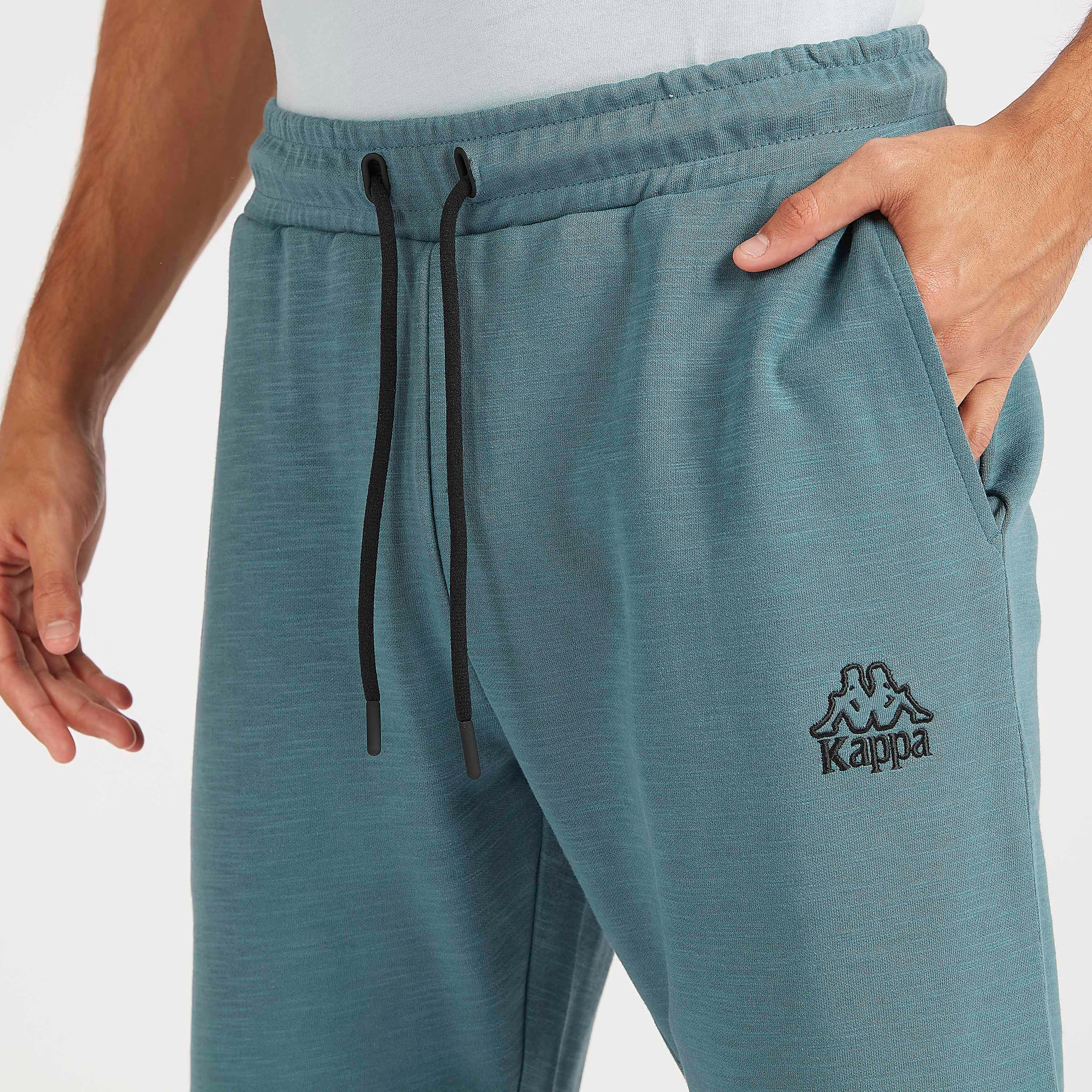 شورت مطرّز ورباط إغلاق من كابا-men-clothing-sportswearandactivewear-bottoms-image-2