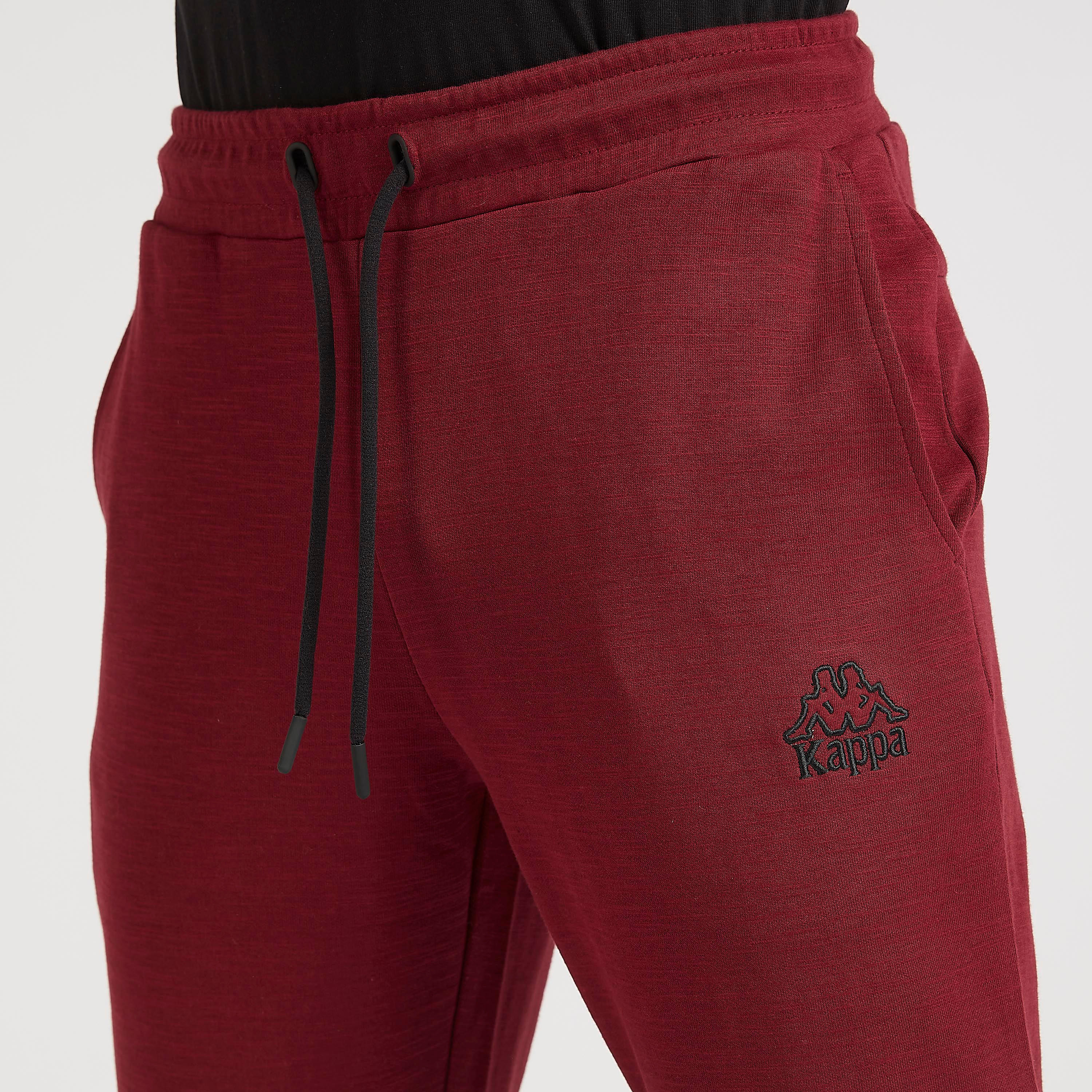 بنطلون رياضي مطرّز برباط إغلاق من كابا-men-clothing-sportswearandactivewear-tracksuits-image-2