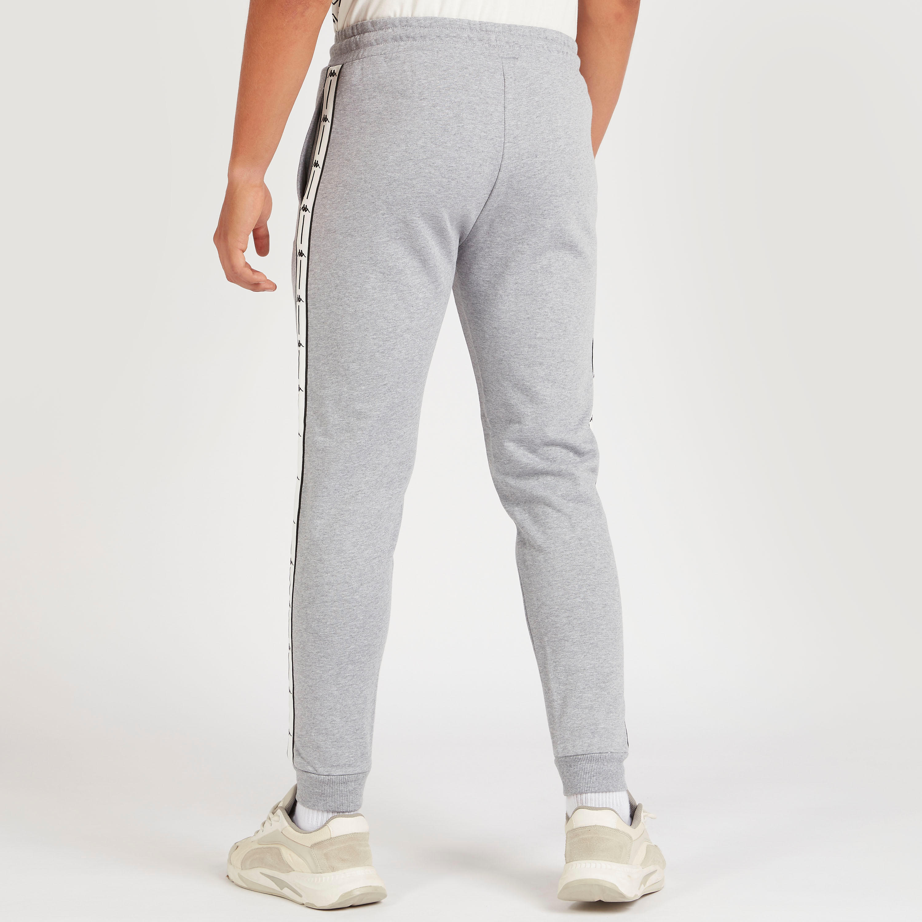 Kappa Solid Tape Detail Joggers with Drawstring Closure-men-clothing-sportswearandactivewear-bottoms-image-4