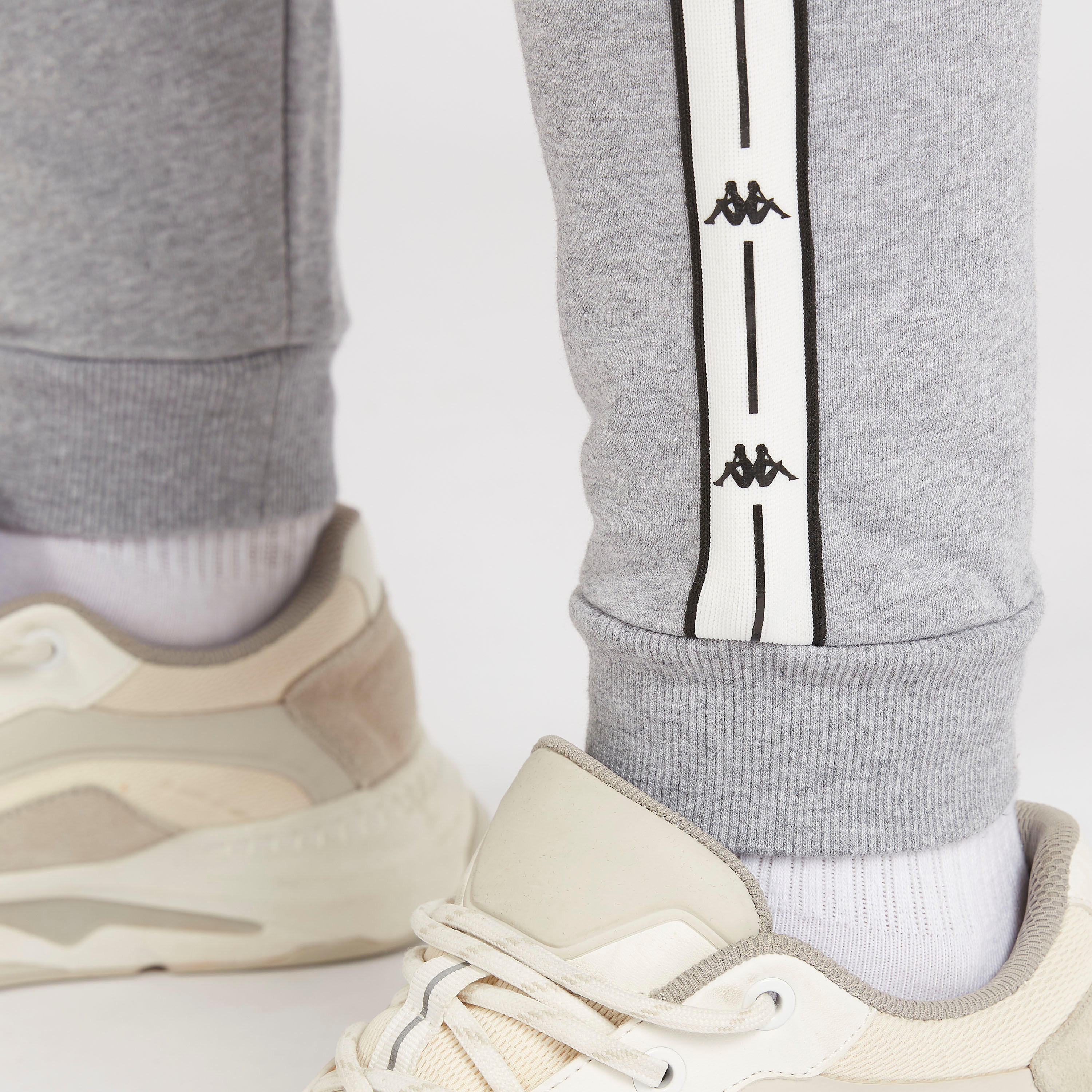 Kappa Solid Tape Detail Joggers with Drawstring Closure-men-clothing-sportswearandactivewear-bottoms-image-6