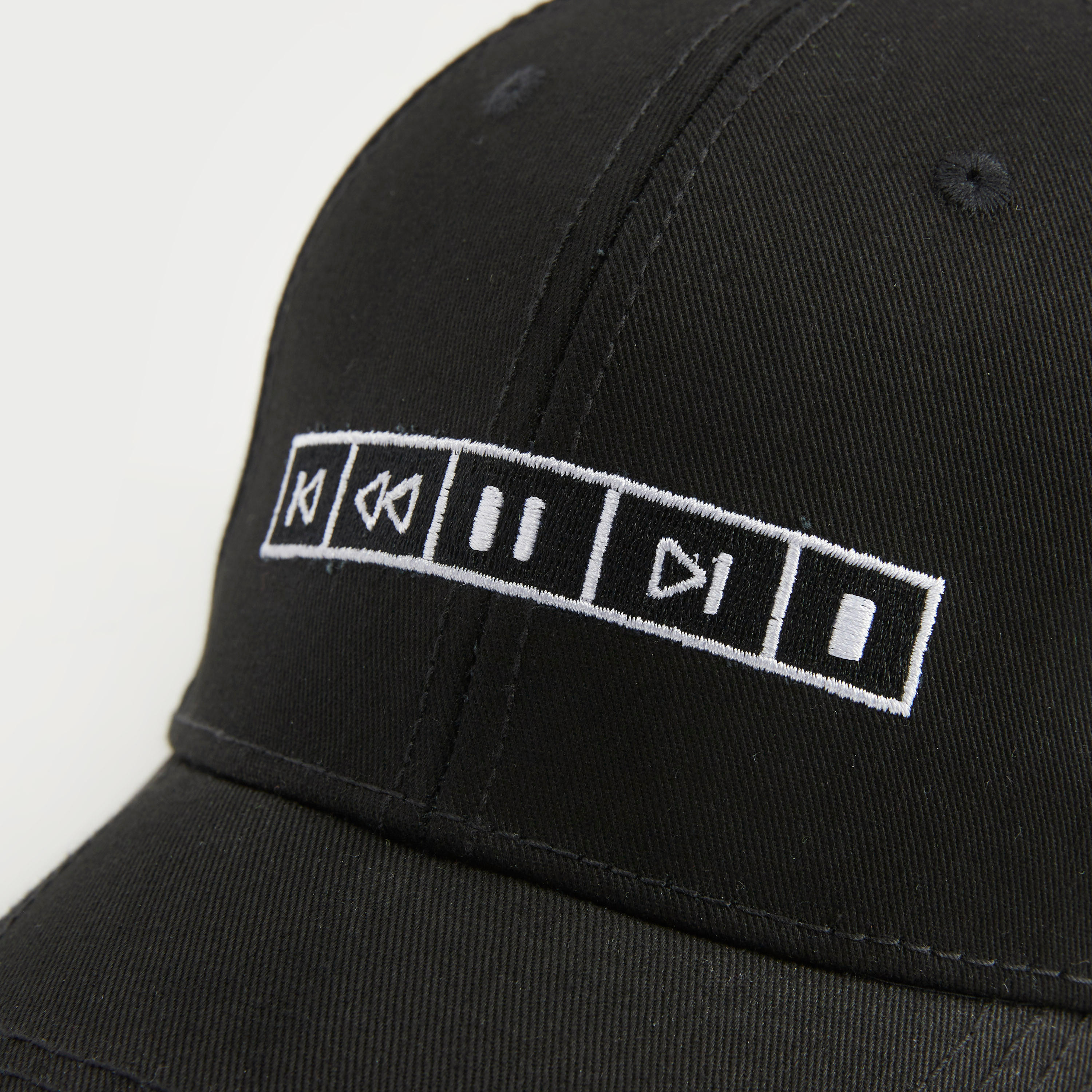 Kappa Embroidered Textured Cotton Cap-men-caps-image-2