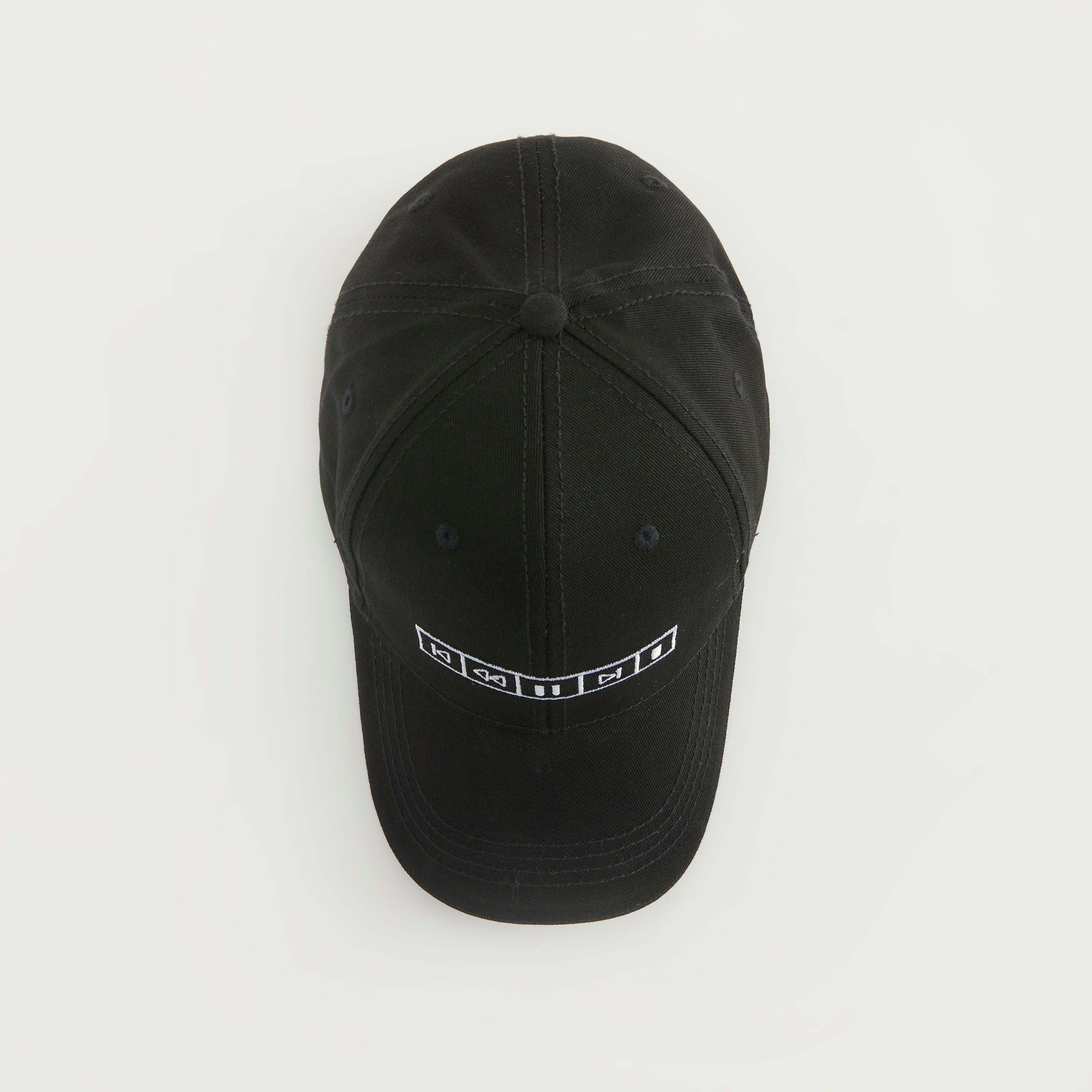 Kappa Embroidered Textured Cotton Cap-men-caps-image-3