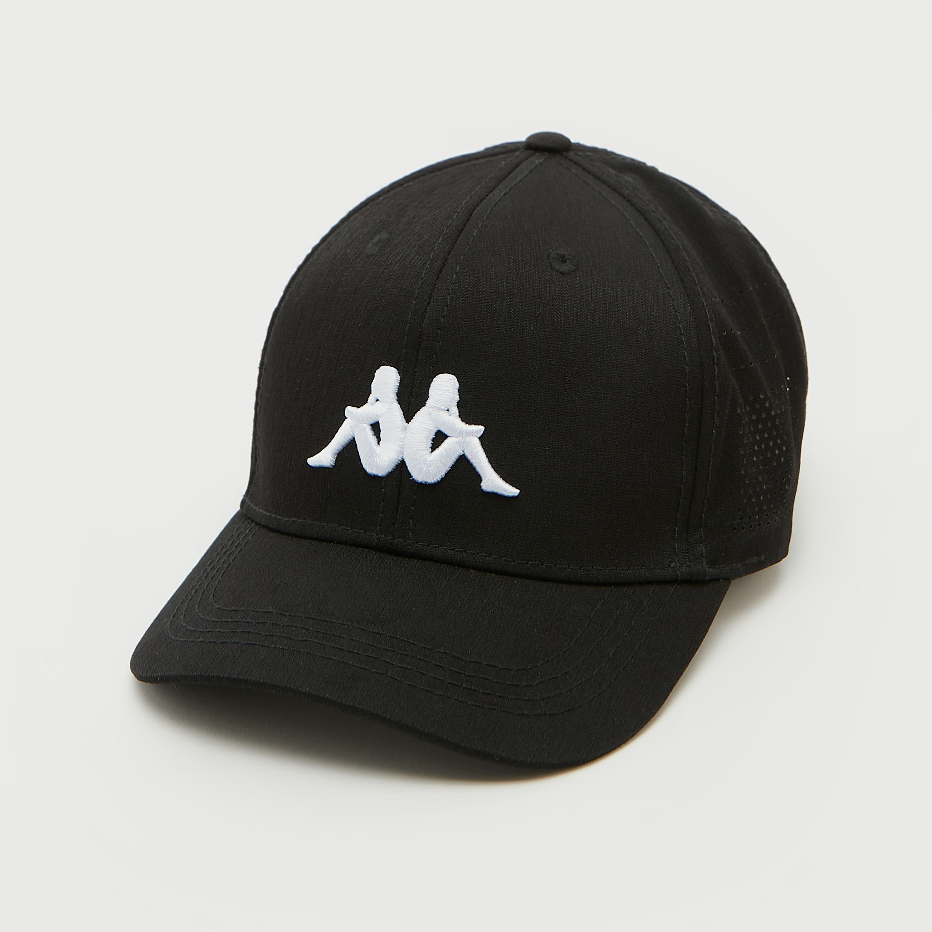 Kappa Solid Baseball Cap with Hook and Loop Closure-men-caps-image-1