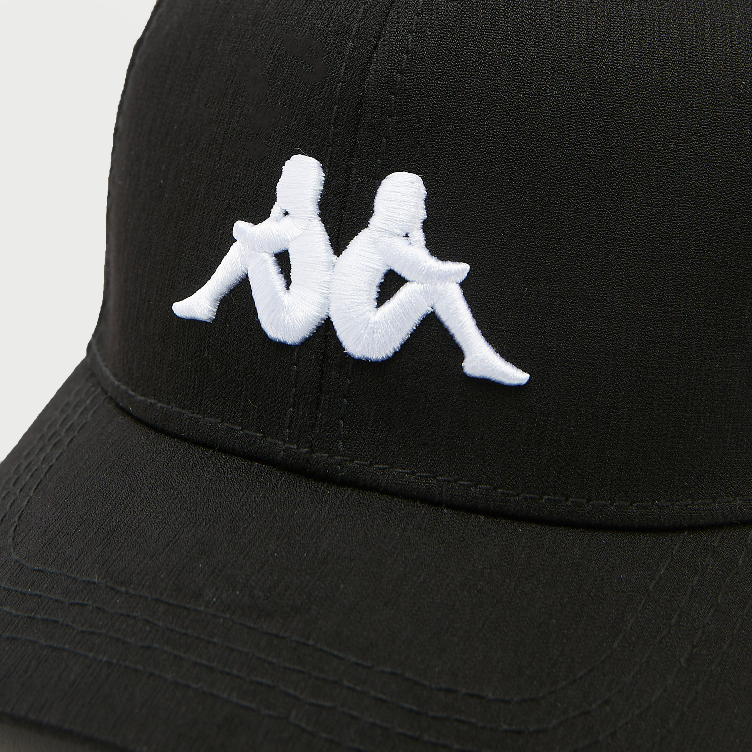 Kappa Solid Baseball Cap with Hook and Loop Closure-men-caps-image-2