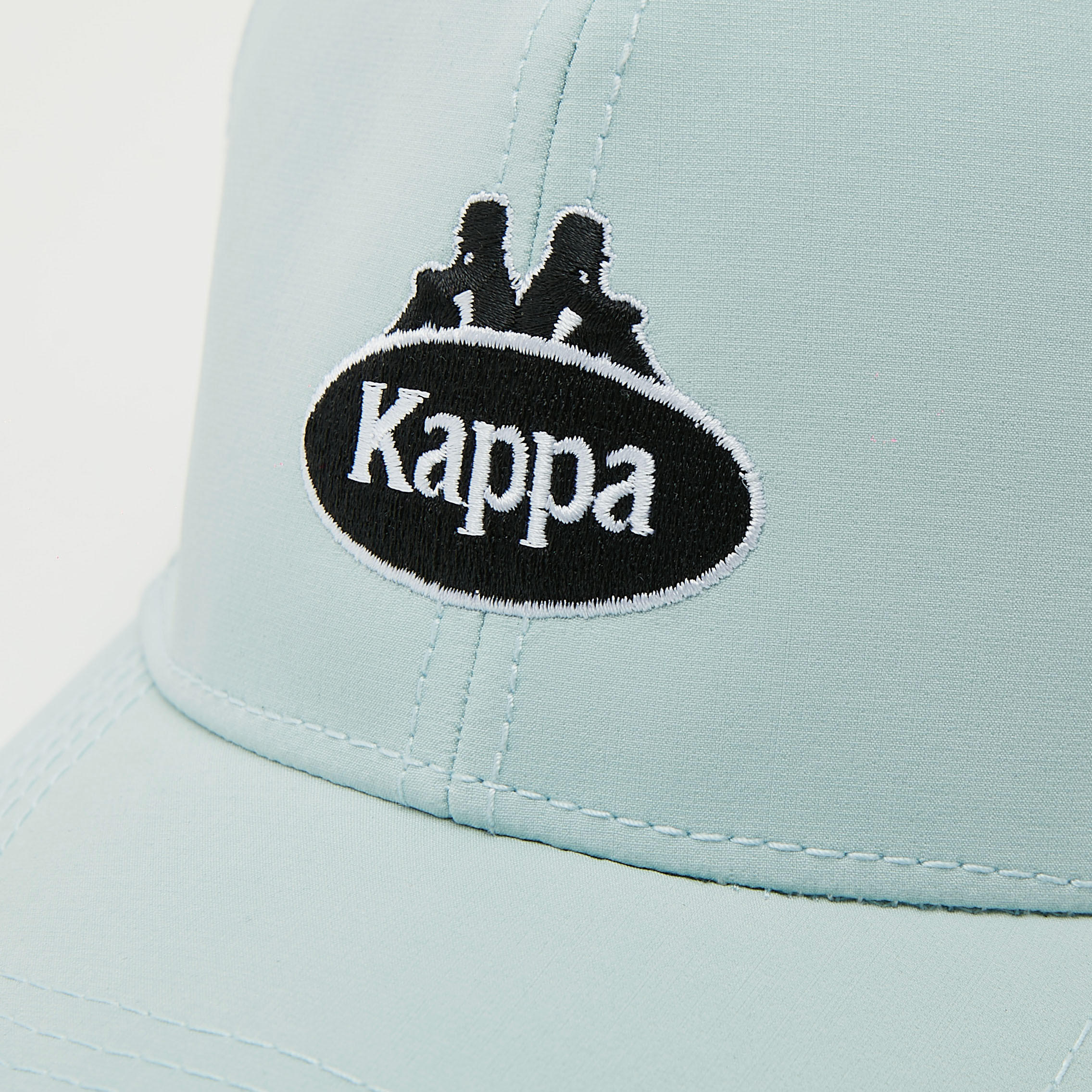 Kappa Textured Baseball Cap with Hook and Loop Closure-men-caps-image-3