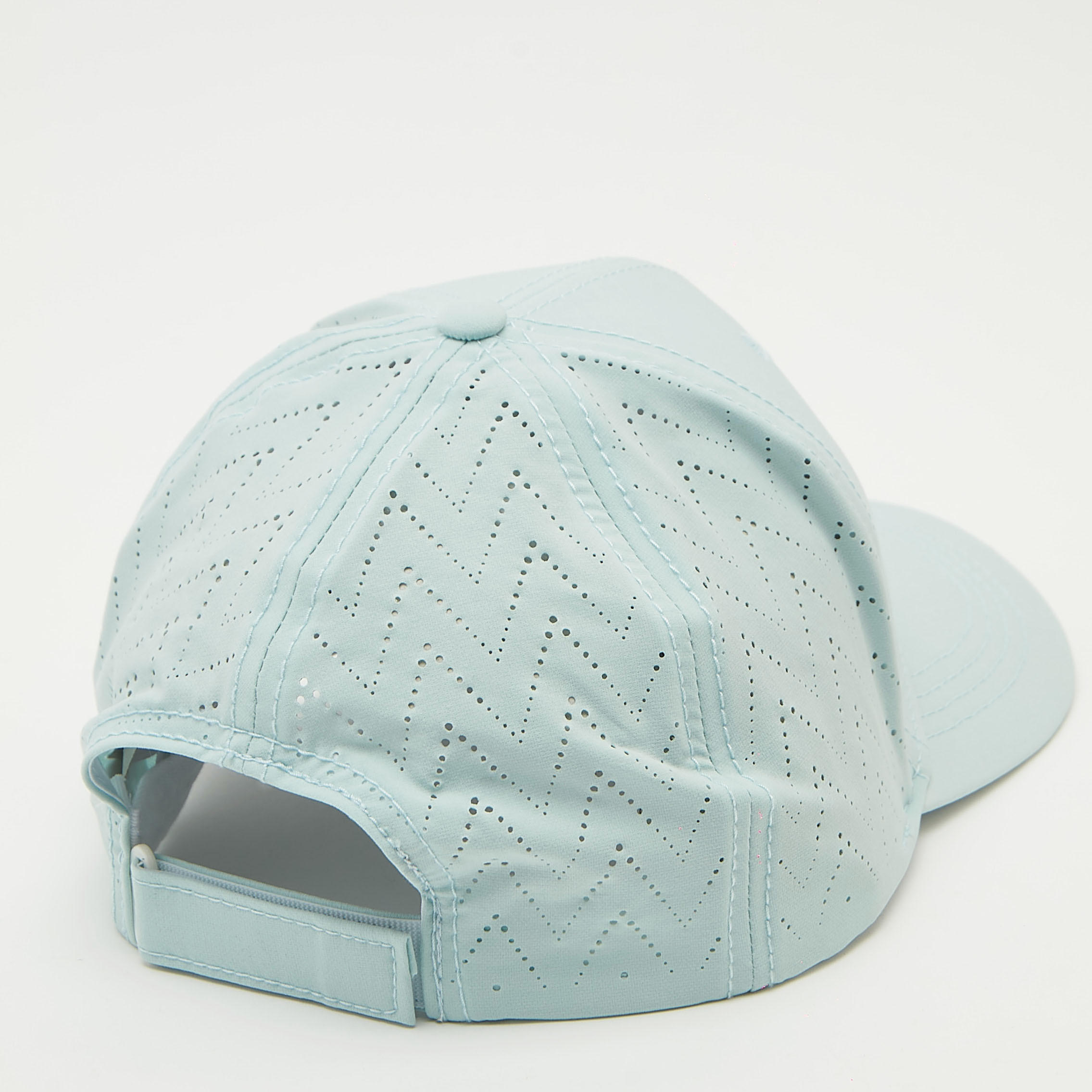Kappa Textured Baseball Cap with Hook and Loop Closure-men-caps-image-5