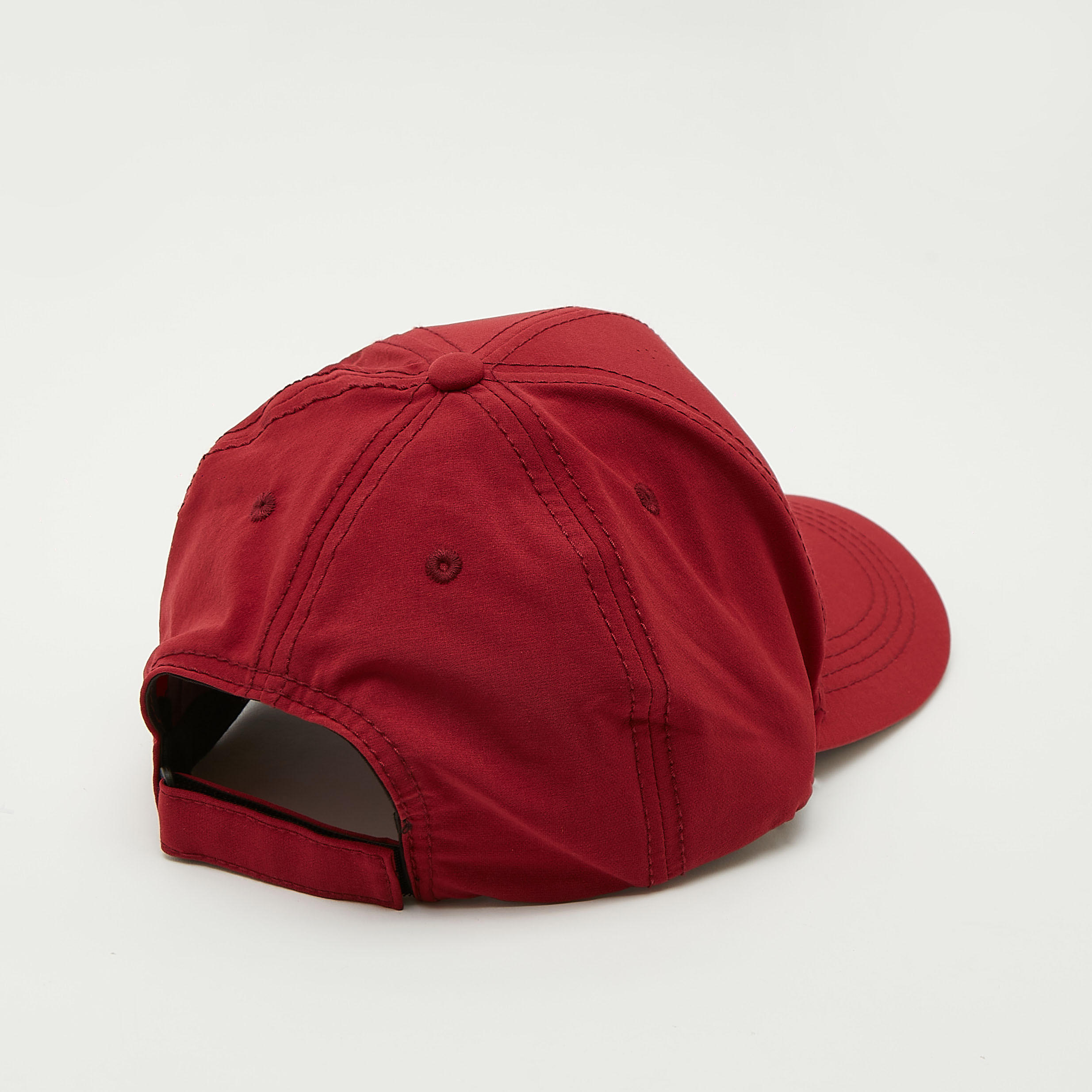 Kappa Textured Baseball Cap with Hook and Loop Closure-men-caps-image-4