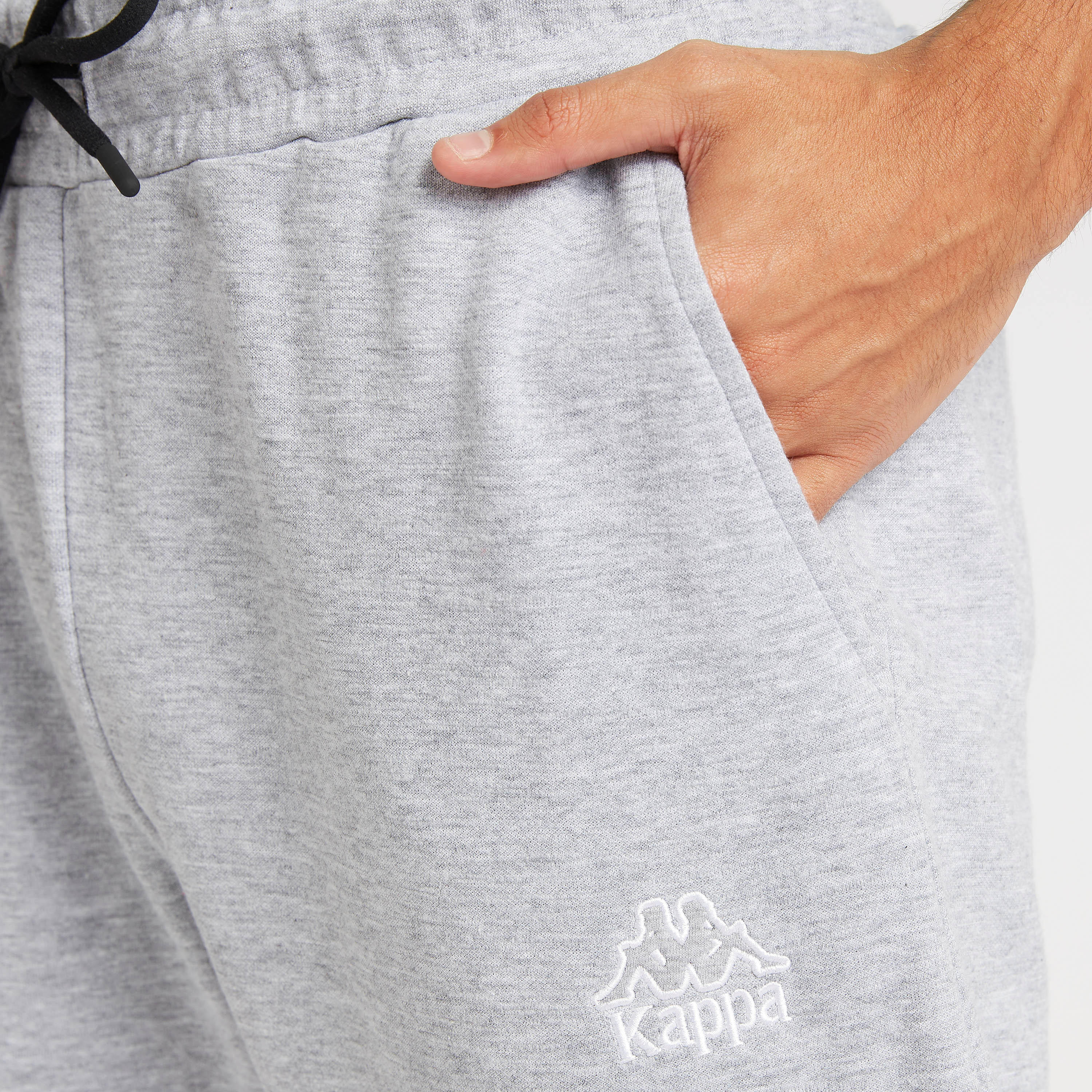 Kappa Solid Track Pants with Drawstring Closure and Pockets-men-clothing-sportswearandactivewear-tracksuits-image-4
