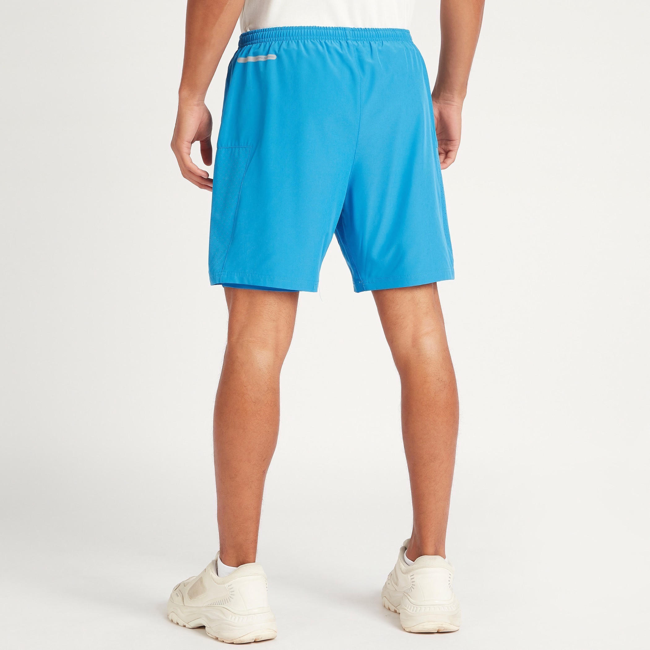 شورت سادة بخصر مطّاطي من كابا-men-clothing-sportswearandactivewear-bottoms-image-3