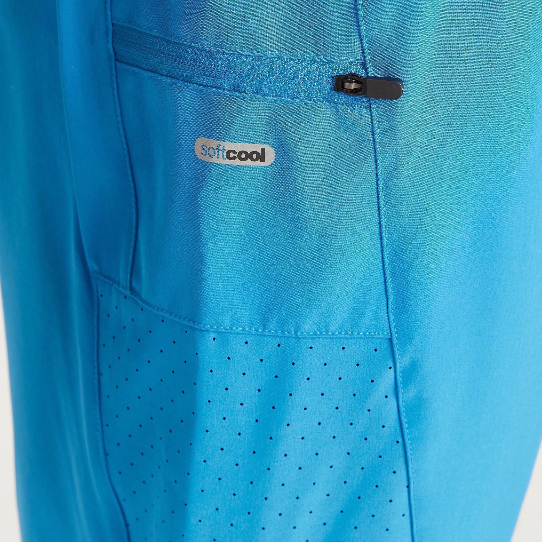 شورت سادة بخصر مطّاطي من كابا-men-clothing-sportswearandactivewear-bottoms-image-2