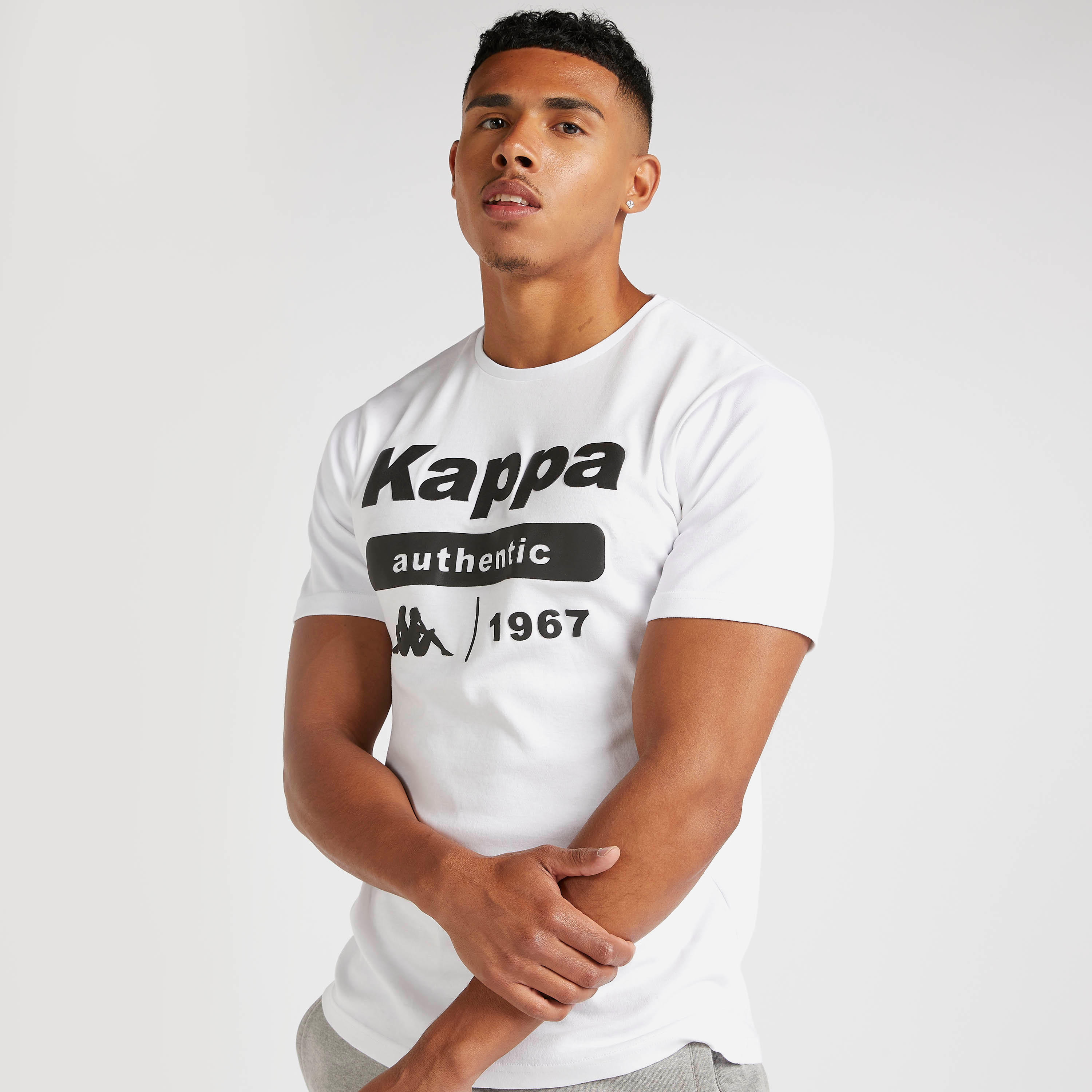 Kappa Printed T-shirt with Short Sleeves-men-clothing-sportswearandactivewear-tshirtsandpolos-image-1