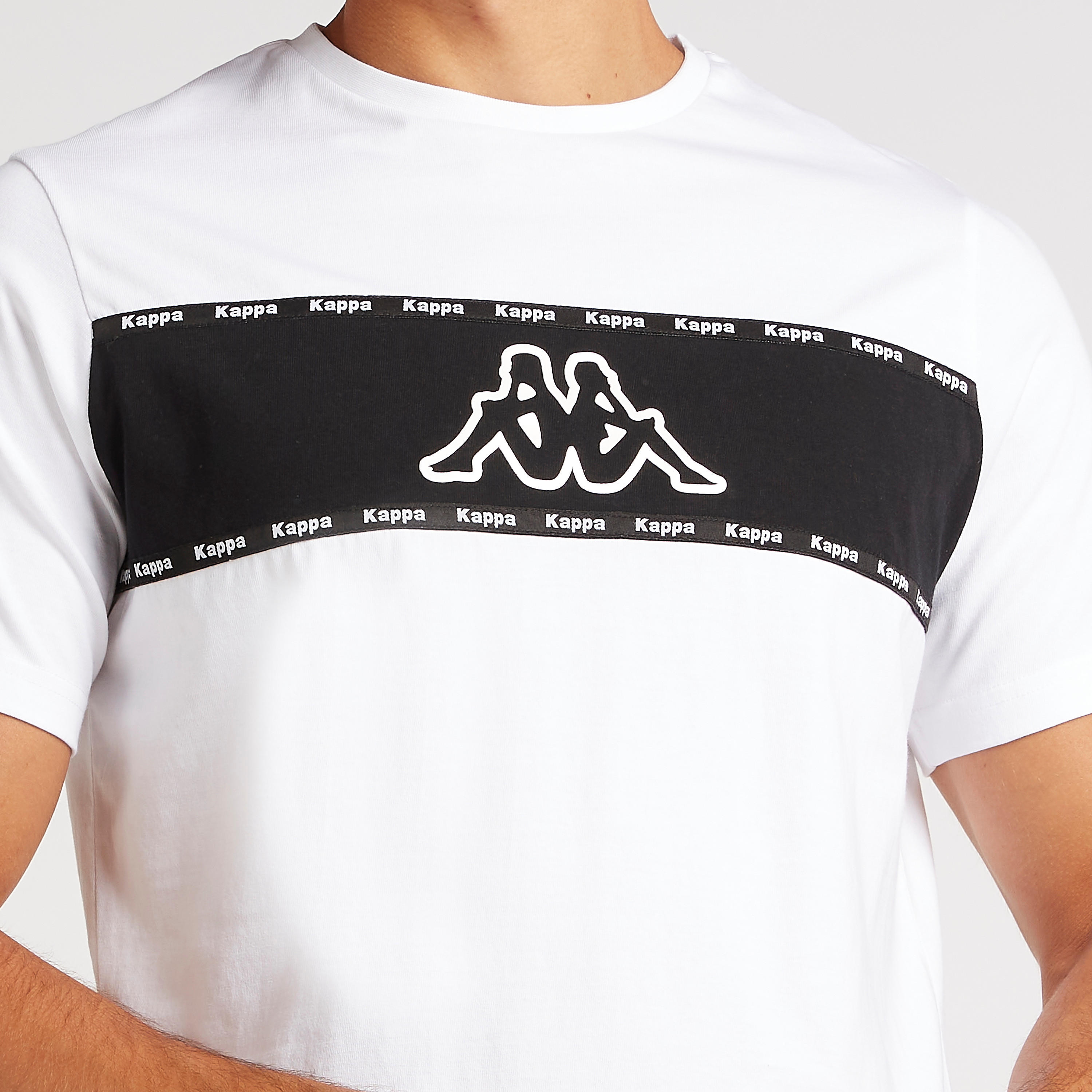 Kappa Printed Crew Neck T-shirt with Short Sleeves-men-clothing-sportswearandactivewear-tshirtsandpolos-image-3