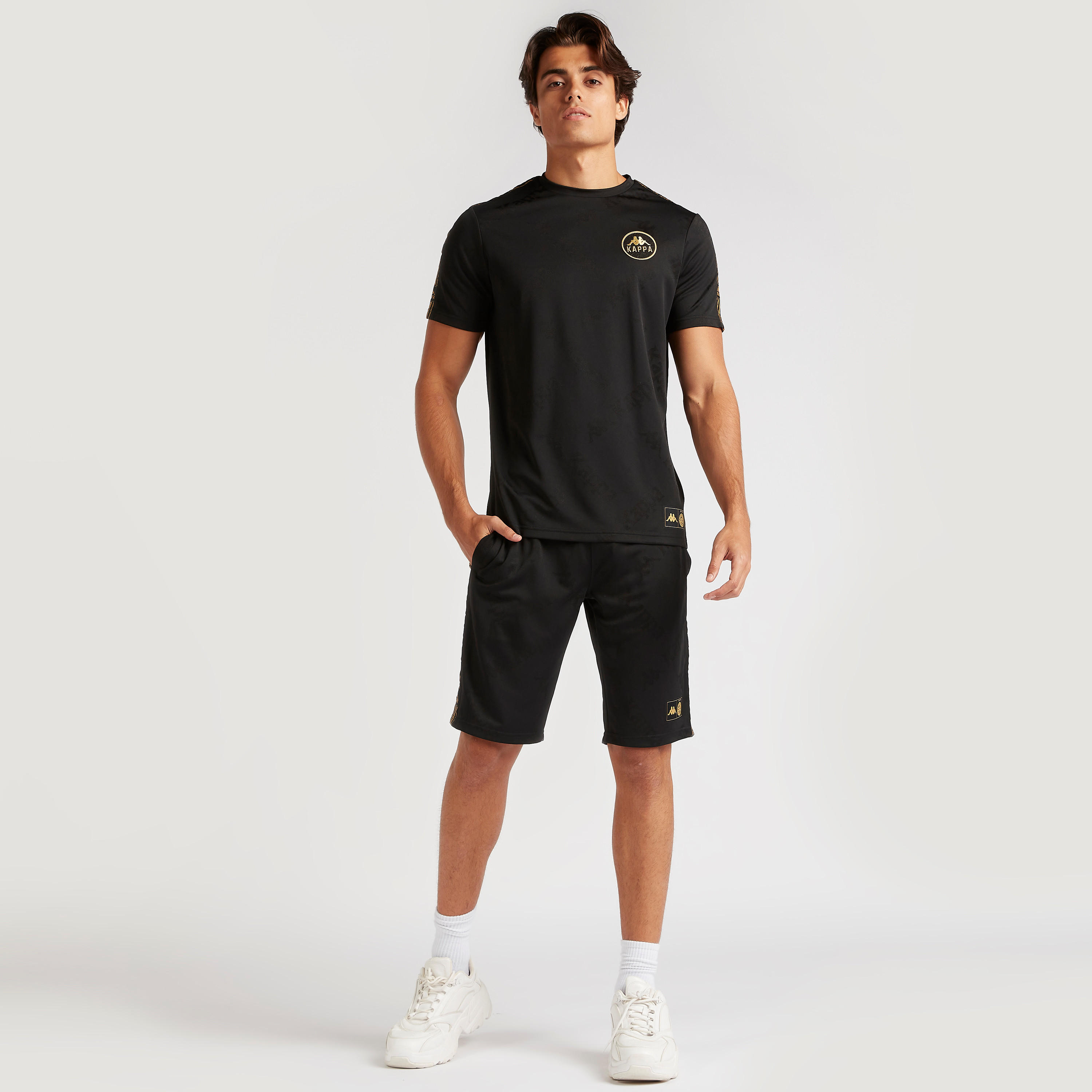 Kappa Printed Crew Neck T-shirt with Short Sleeves-men-clothing-sportswearandactivewear-tshirtsandpolos-image-2