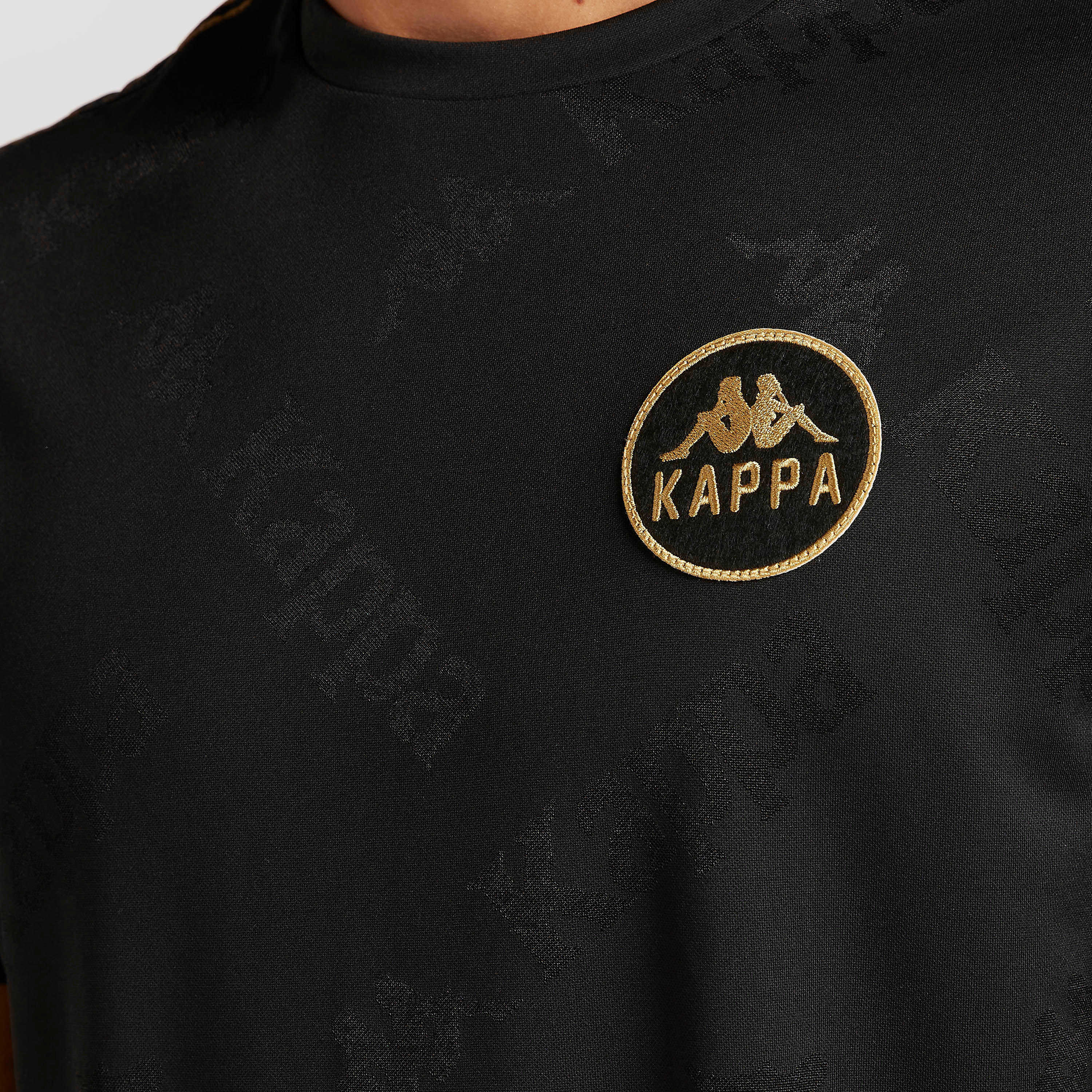 Kappa Printed Crew Neck T-shirt with Short Sleeves-men-clothing-sportswearandactivewear-tshirtsandpolos-image-3