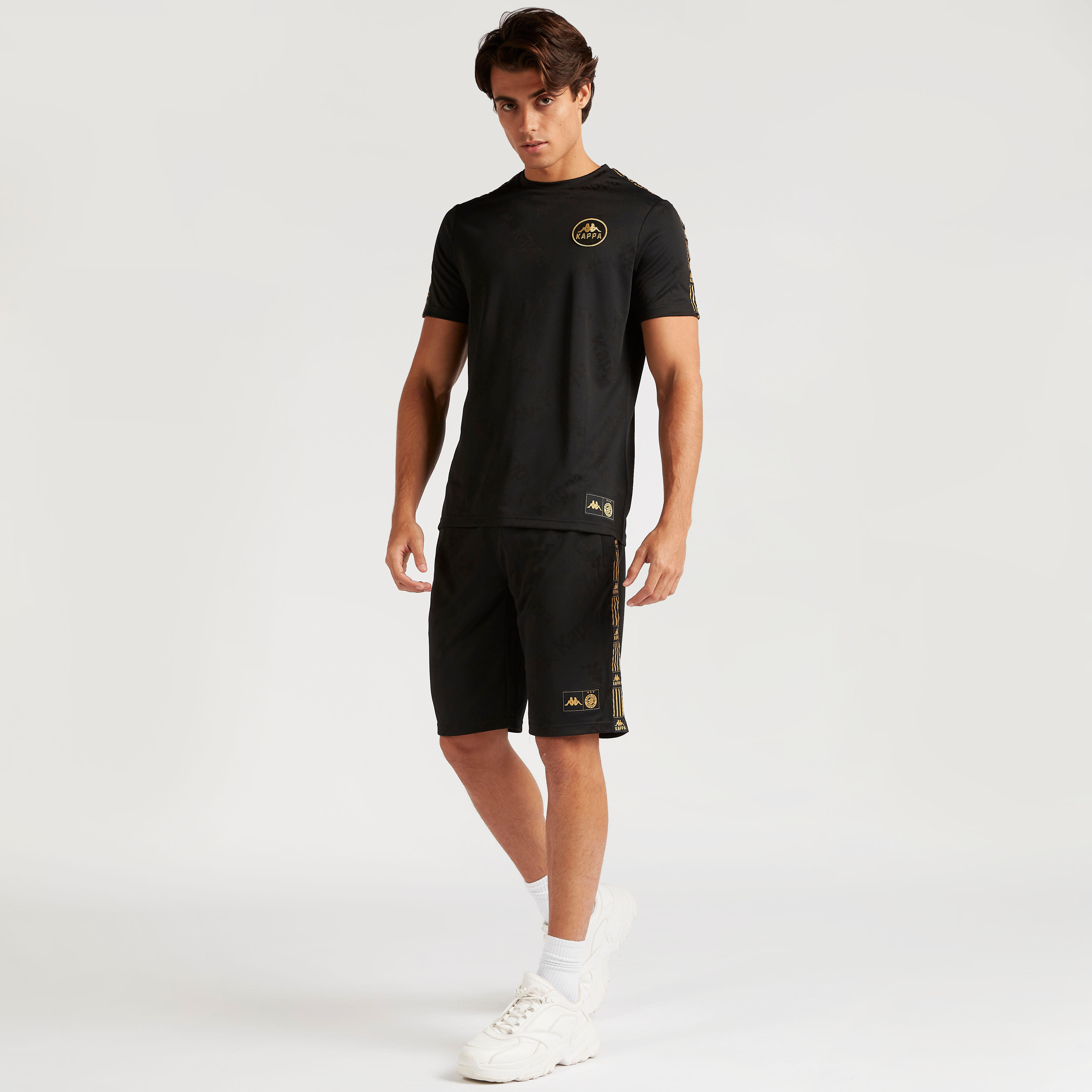 Kappa Printed Shorts with Pockets-men-clothing-sportswearandactivewear-bottoms-image-2