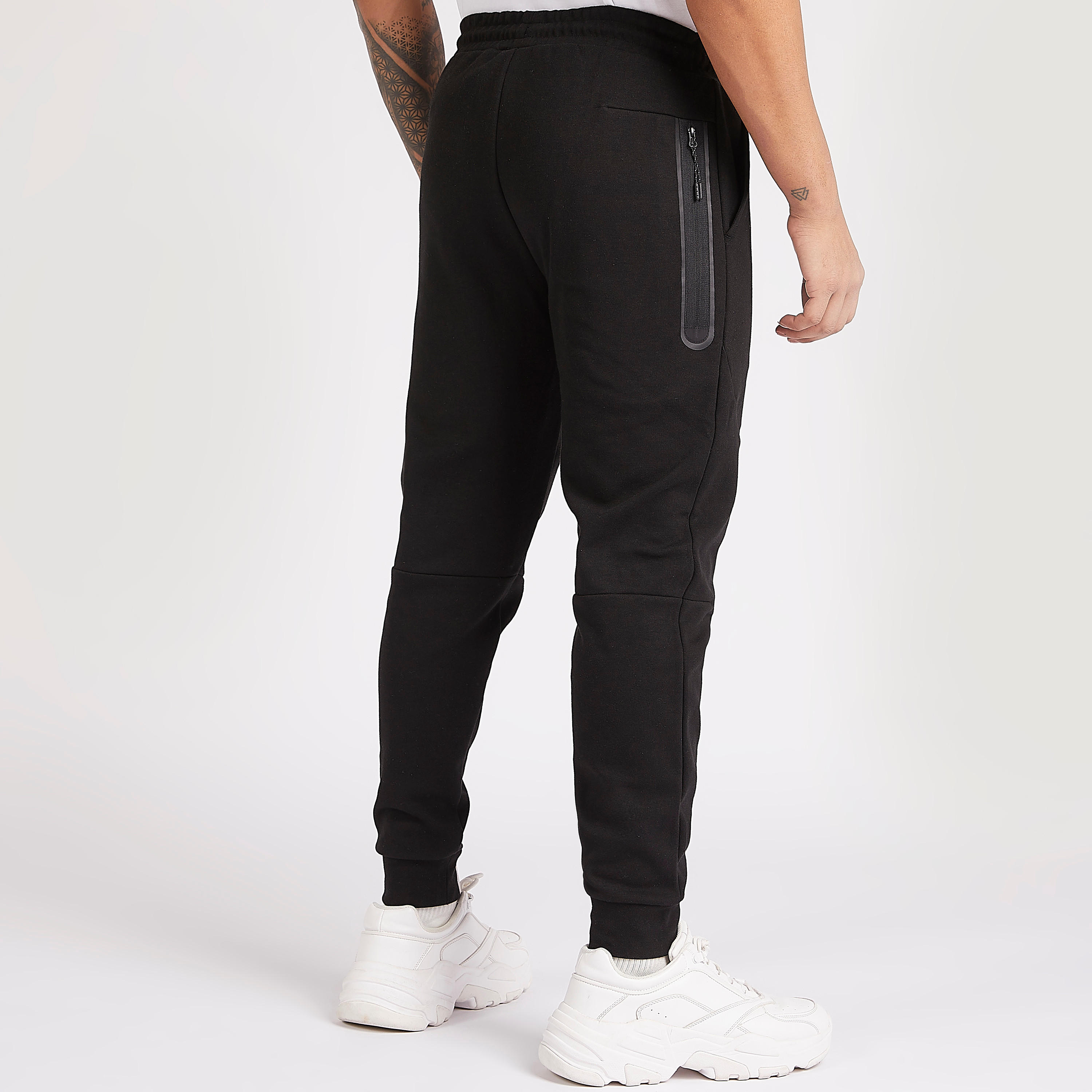 Kappa Solid Track Pants with Drawstring and Pockets-men-clothing-sportswearandactivewear-tracksuits-image-4