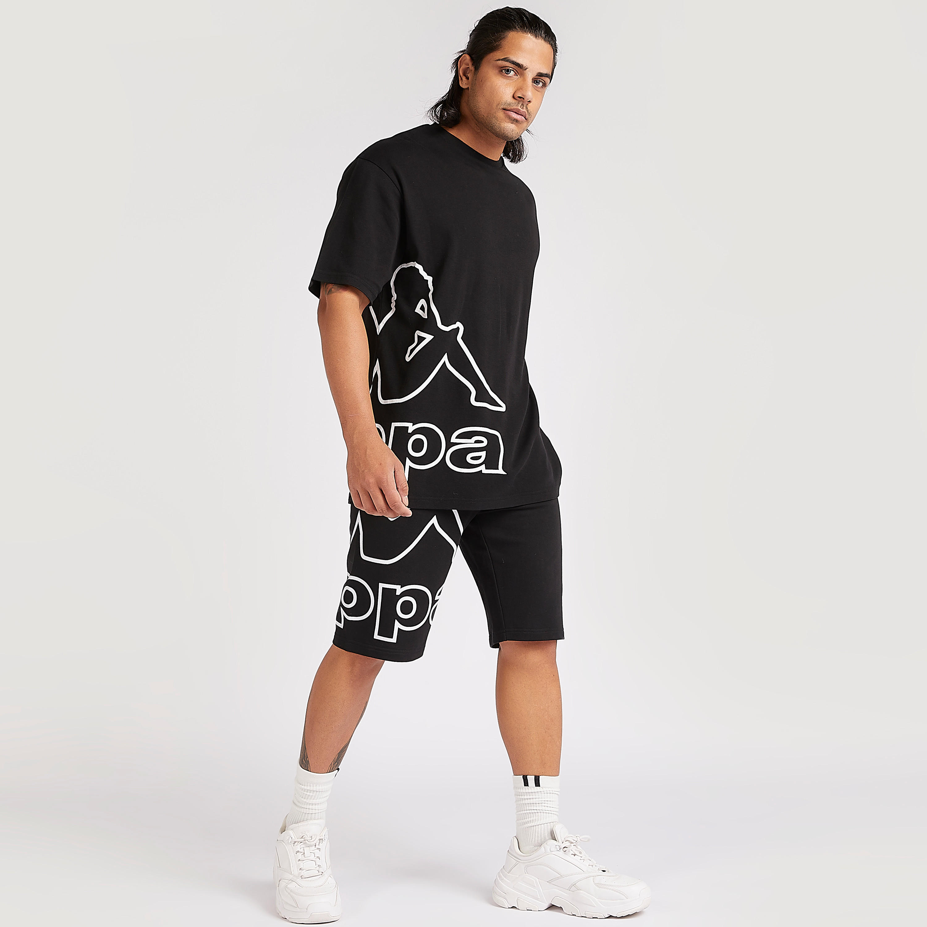Kappa Printed Crew Neck T-shirt with Short Sleeves-men-clothing-sportswearandactivewear-tshirtsandpolos-image-2