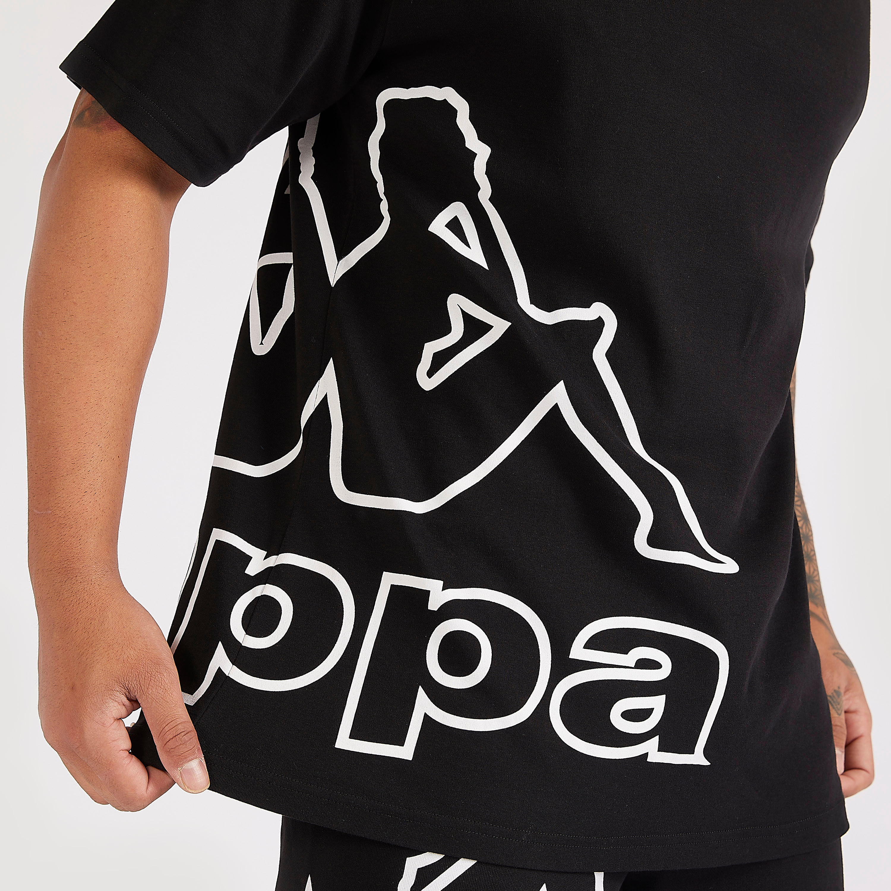 Kappa Printed Crew Neck T-shirt with Short Sleeves-men-clothing-sportswearandactivewear-tshirtsandpolos-image-3
