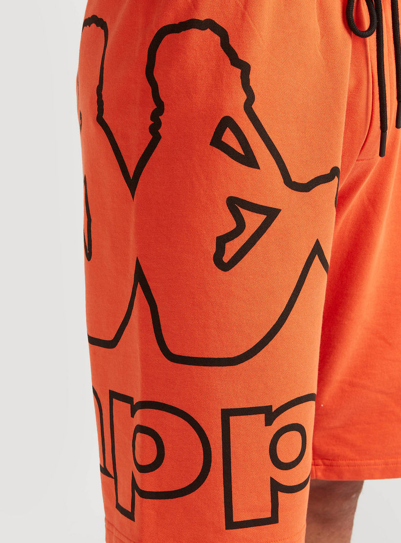 Kappa Printed Shorts with Drawstring Closure-men-clothing-sportswearandactivewear-bottoms-image-5