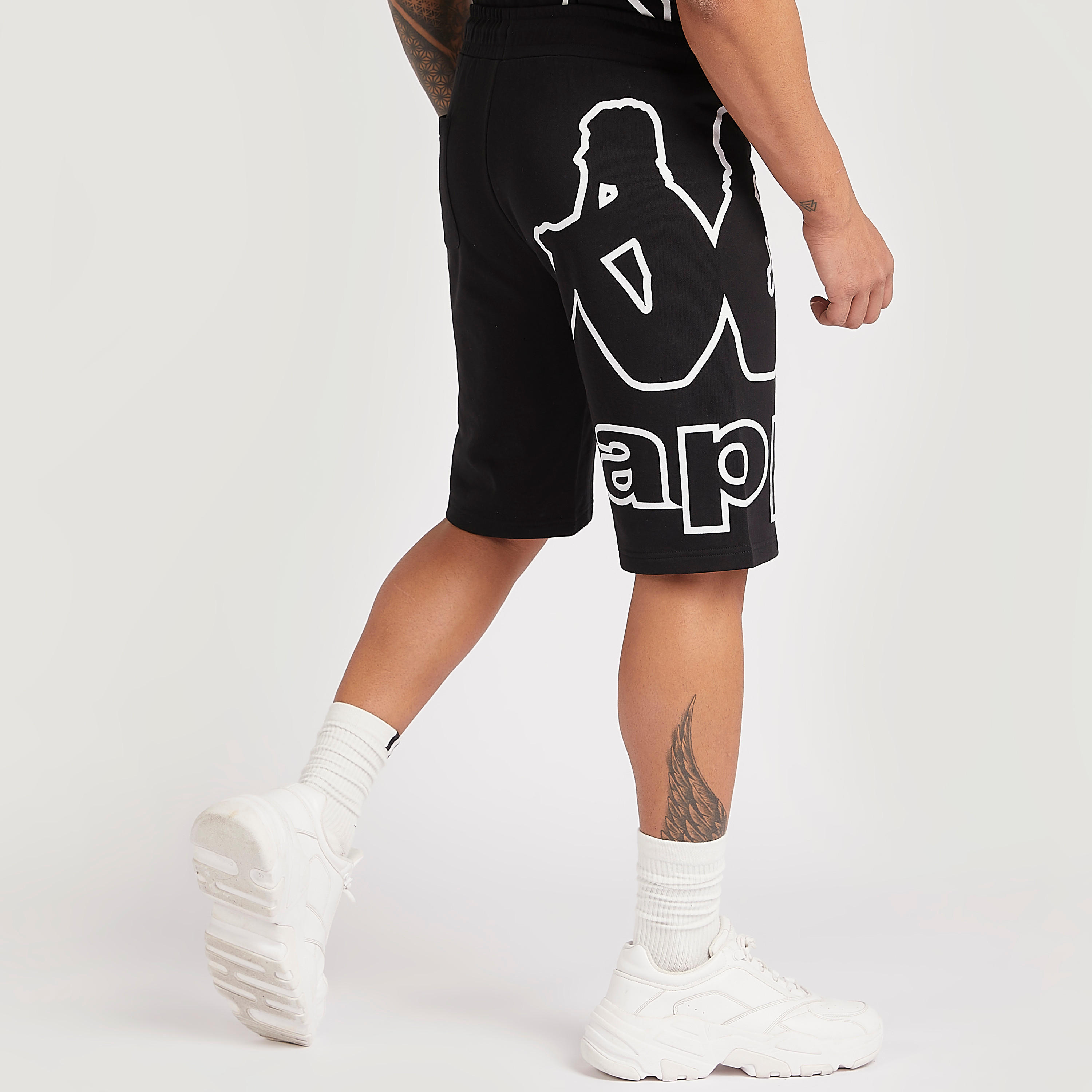 Kappa Printed Shorts with Drawstring Closure-men-clothing-sportswearandactivewear-bottoms-image-4