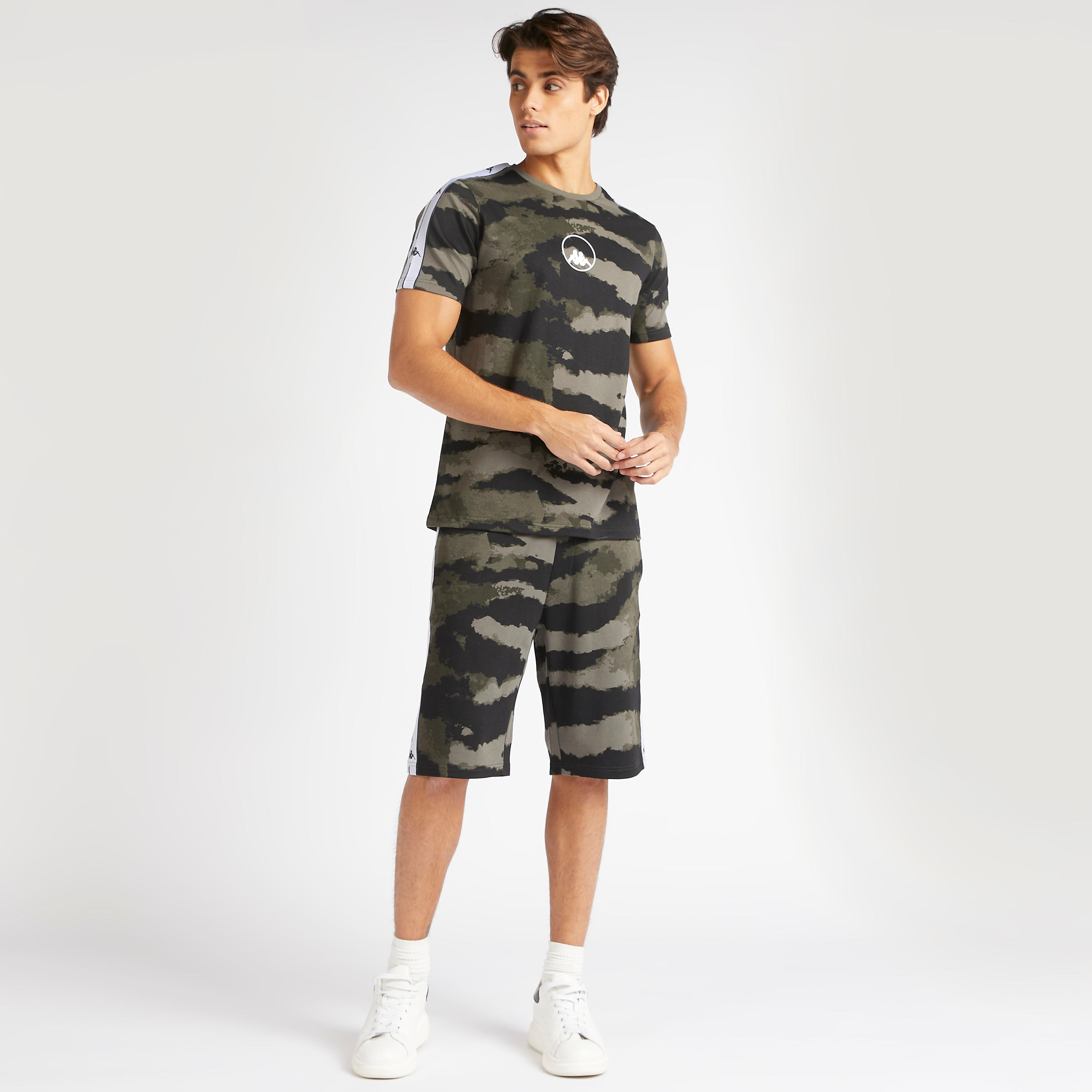 Kappa Printed Crew Neck T-shirt with Short Sleeves-men-clothing-sportswearandactivewear-tshirtsandpolos-image-2