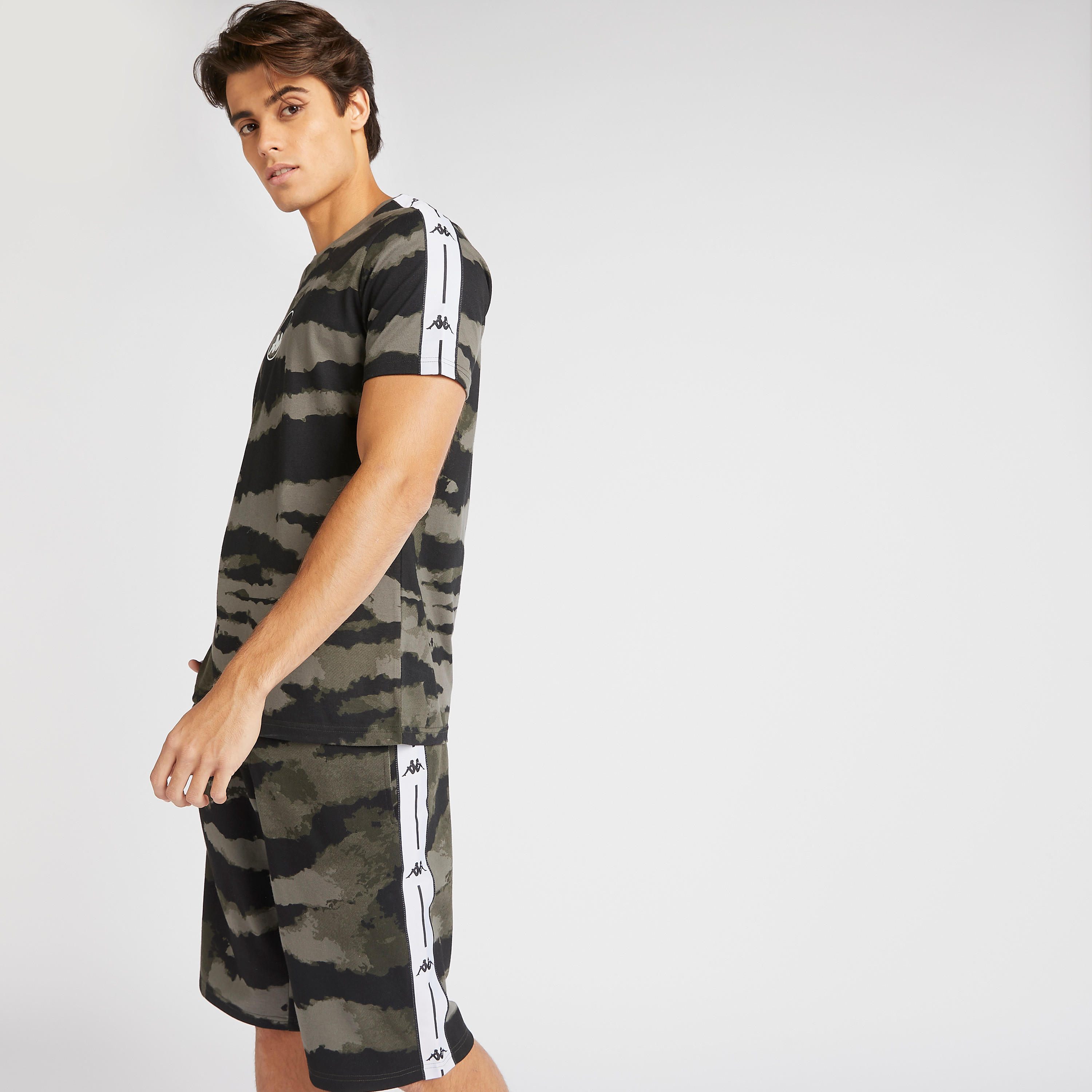 Kappa Printed Crew Neck T-shirt with Short Sleeves-men-clothing-sportswearandactivewear-tshirtsandpolos-image-5